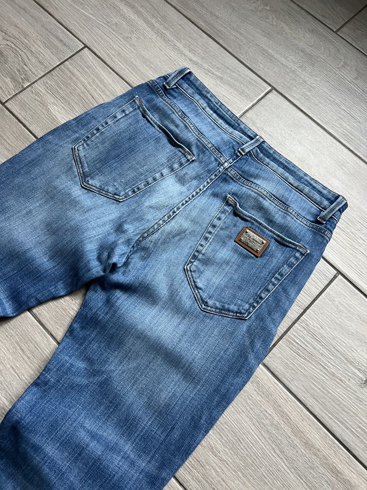 Dolce & Gabbana Vintage Dolce & Gabbana Denim Pants Mini Logo S Size Size US 31 - 14 Thumbnail
