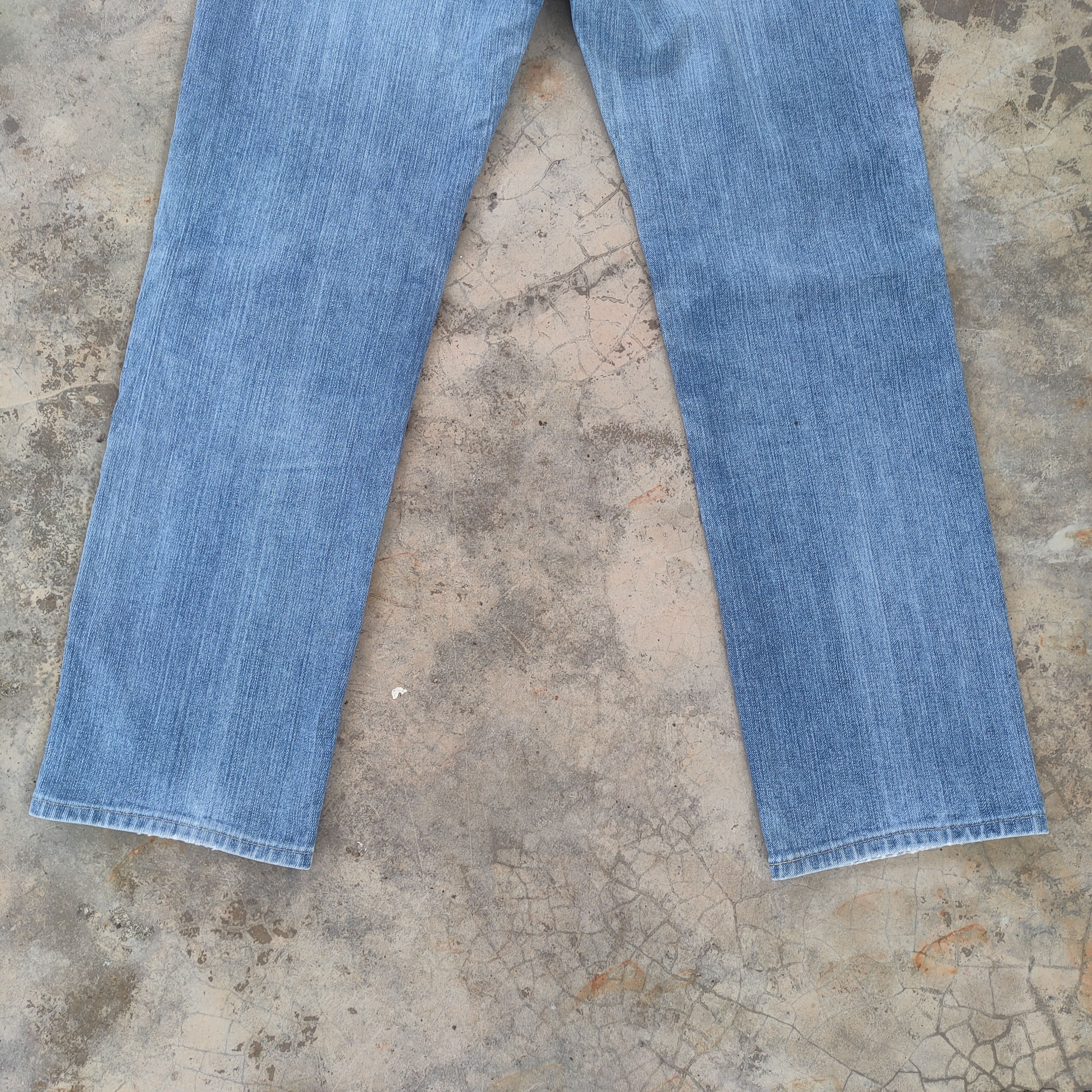 Edwin W33 VINTAGE EDWIN 403 FADED BLUE JEANS DENIM PANTS Size US 33 - 10 Thumbnail