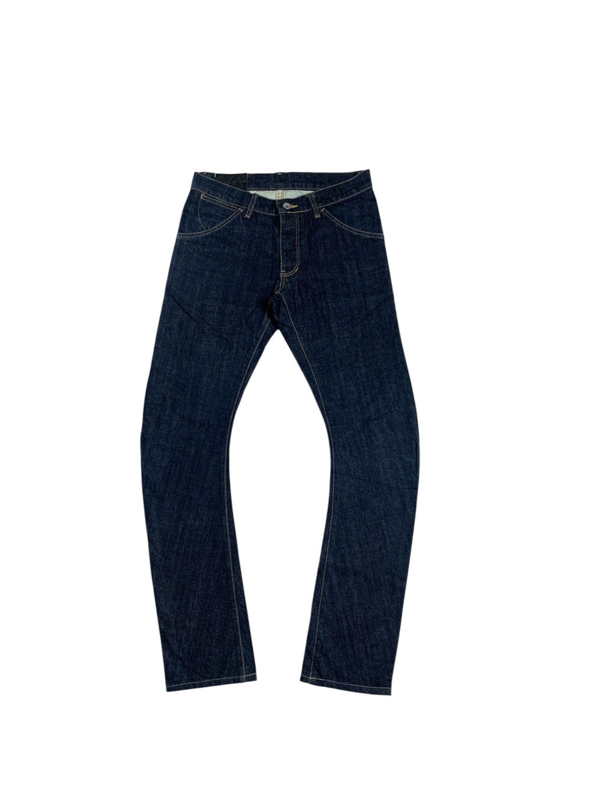 Attachment ATTACHMENT Dark Indigo Slim Fit Denim Jeans Size US 30 / EU 46 - 2 Thumbnail