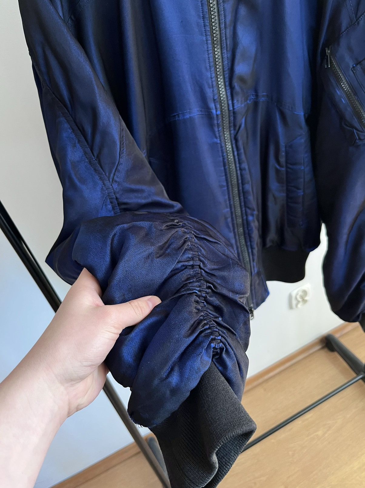 Bernhard Willhelm Archive Bernhard Willhelm AW07 runway silk MA1 bomber jacket Size US M / EU 48-50 / 2 - 6 Thumbnail