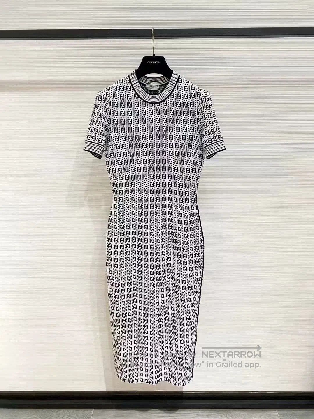 Fendi Fendi Long Knit Dress Size 38. Size US 38 / EU 54 - 1 Thumbnail