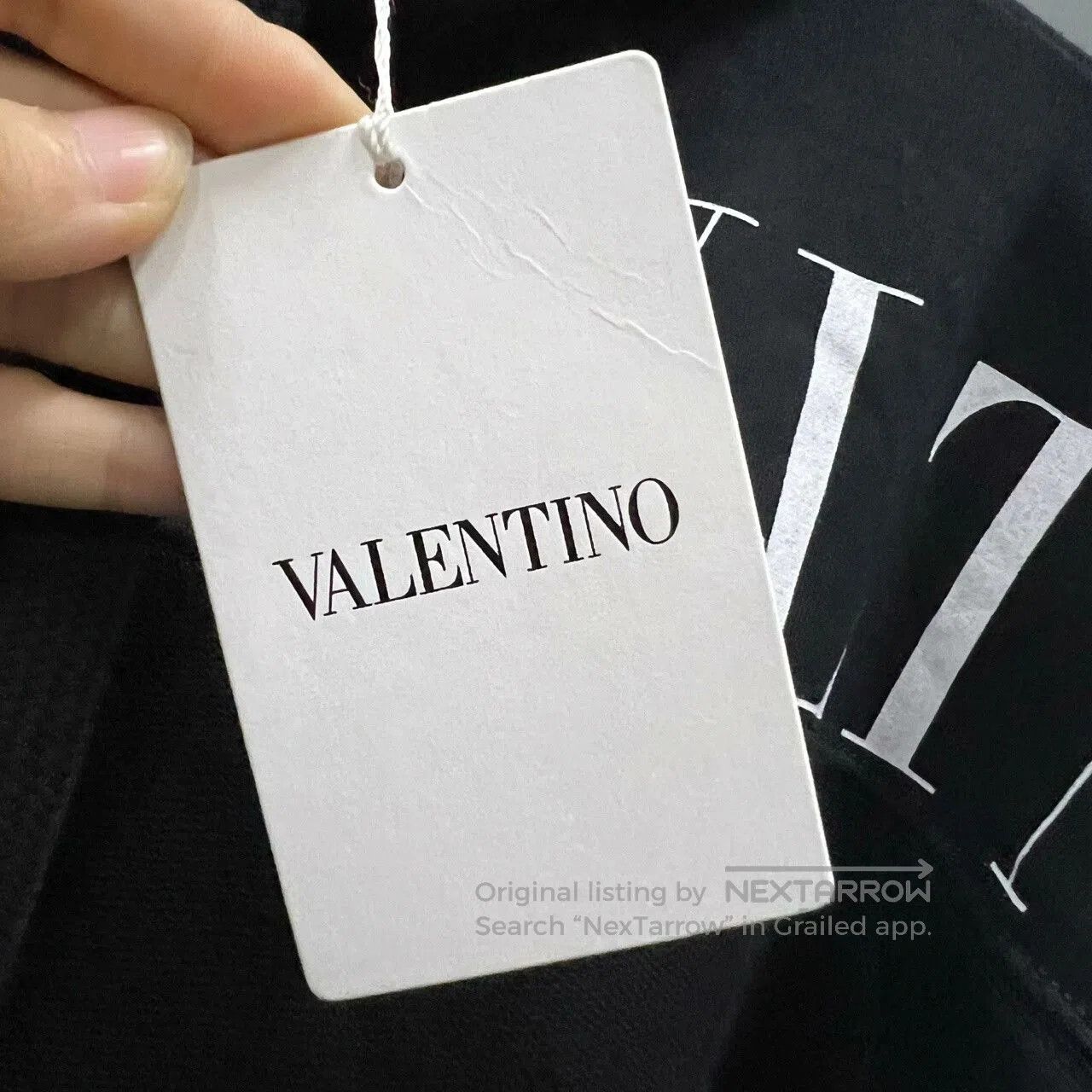 Valentino Valentino Black Logo Print Hoodie S. Size US S / EU 44-46 / 1 - 5 Thumbnail