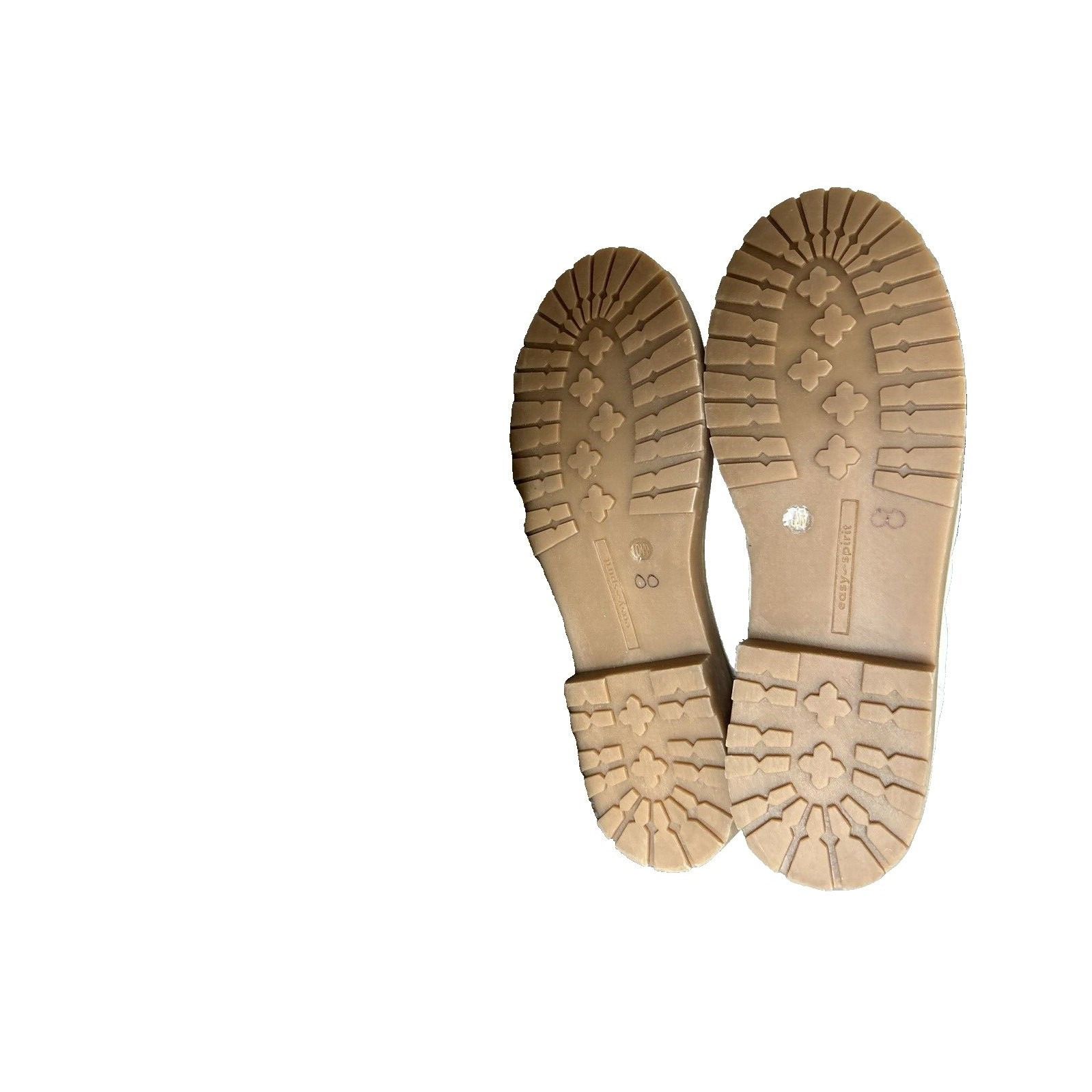 Other EASY SPIRIT Martha Stewart Beige LEATHER HIKERS BOOTS SIZE Size US 10 / IT 40 - 7 Thumbnail
