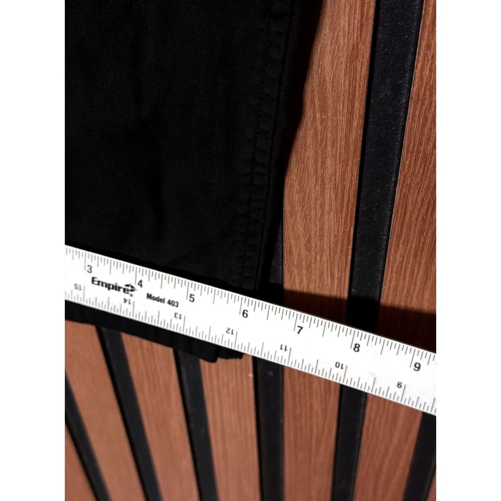 Buck Mason Buck Mason Pants Mens Black Straight 31 x 32 Canvas Duck 5 Pocket Size US 31 - 6 Thumbnail