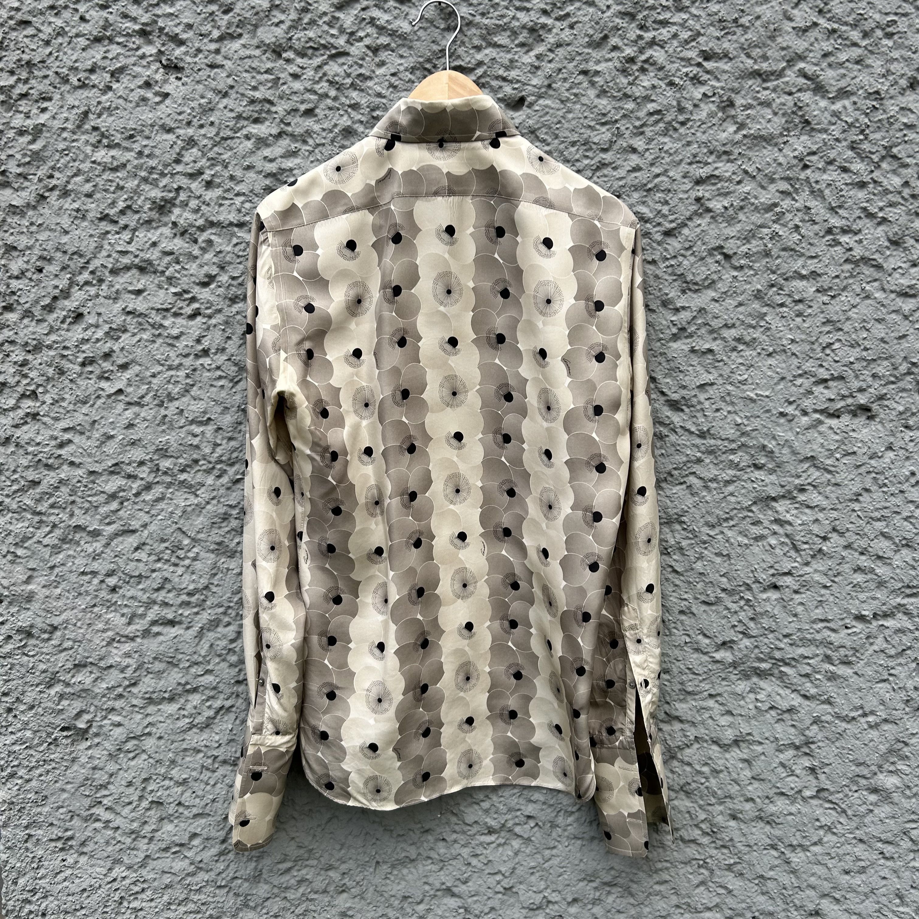 Gucci Gucci Archive Silk Shirt Flowers Button Up Size US S / EU 44-46 / 1 - 2 Thumbnail
