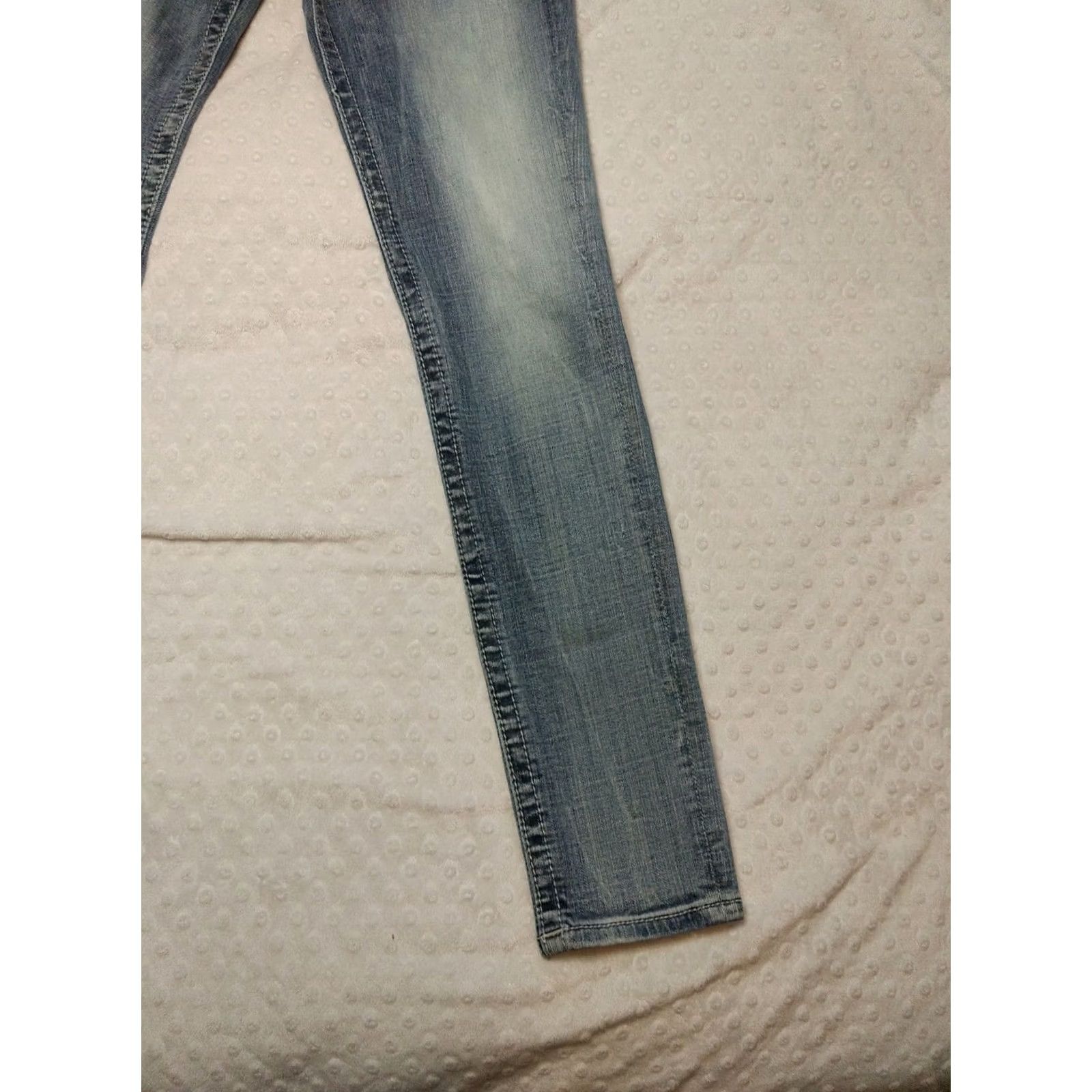 Miss Me Miss Me Jeans Skinny Blue Medium Wash Denim Pants Women 28 30x31 Signature Rise 5-Pocket Denim Size 28" / US 6 / IT 42 - 2 Thumbnail