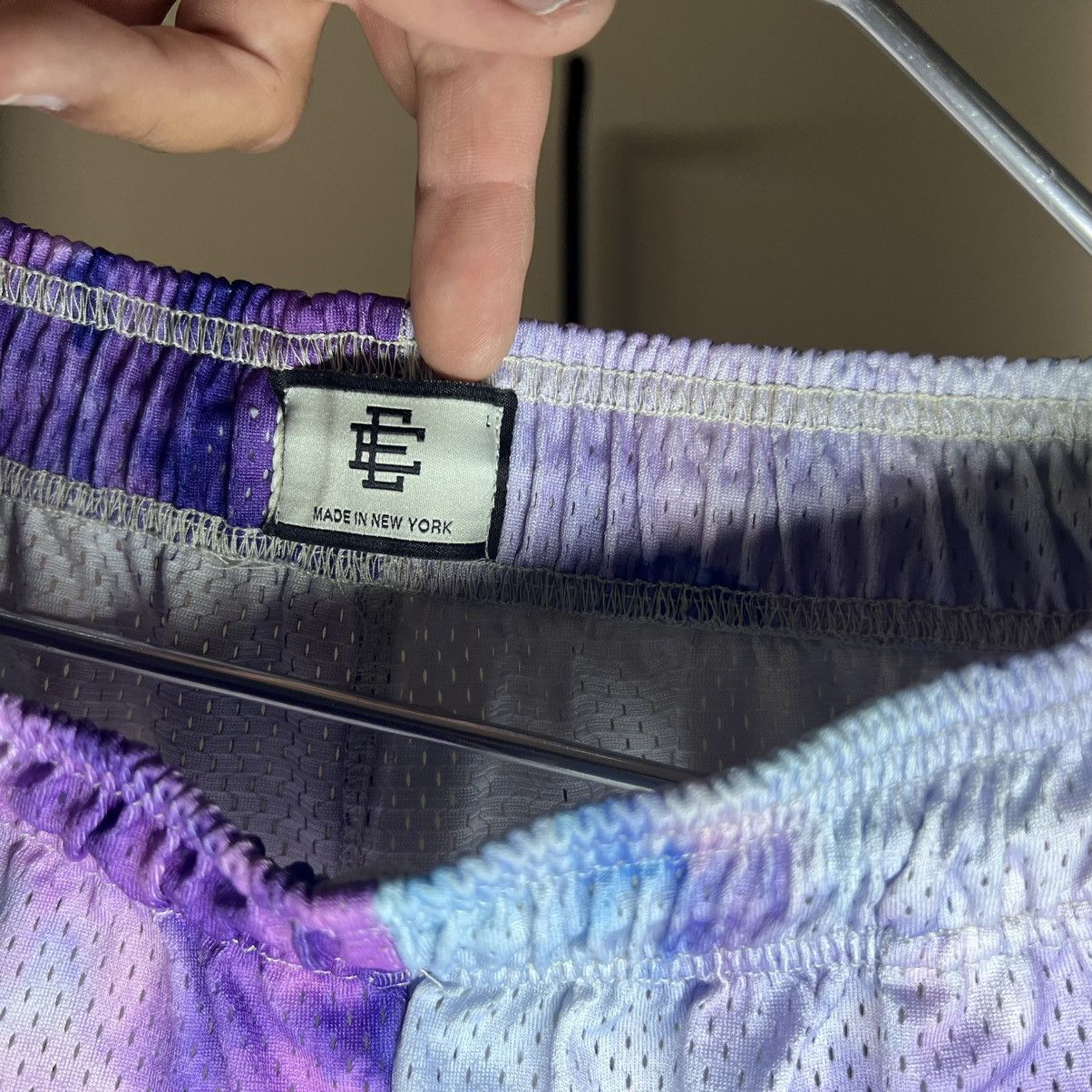 Eric Emanuel ERIC EMANUEL SHORT PURPLE/BLUE TIE DYE Size US 34 / EU 50 - 3 Thumbnail
