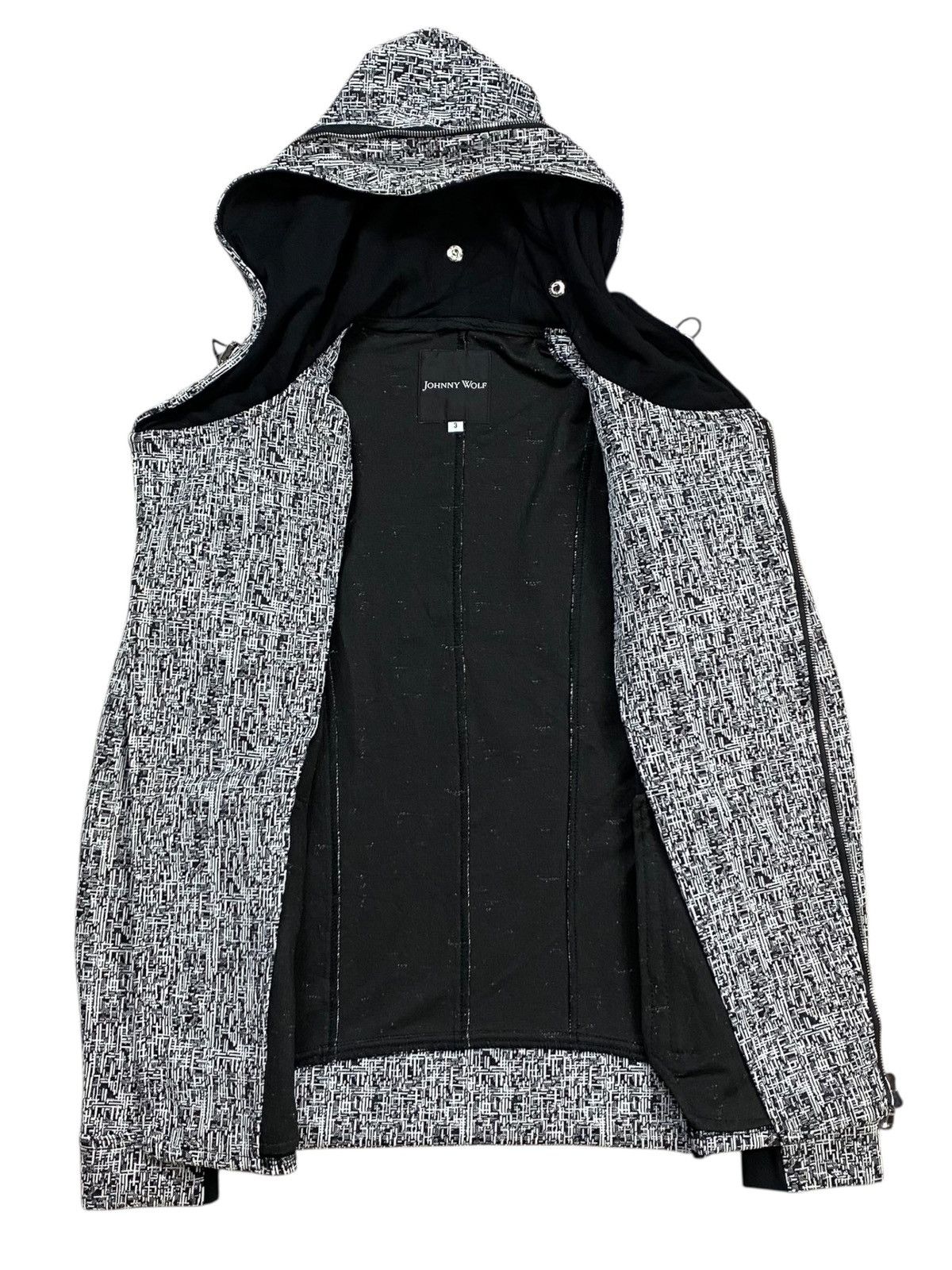 BUFFALO BOBS 2000s Johny Wolf by Buffalo Bobs- Allien Hoodie Jacket Size US M / EU 48-50 / 2 - 2 Thumbnail