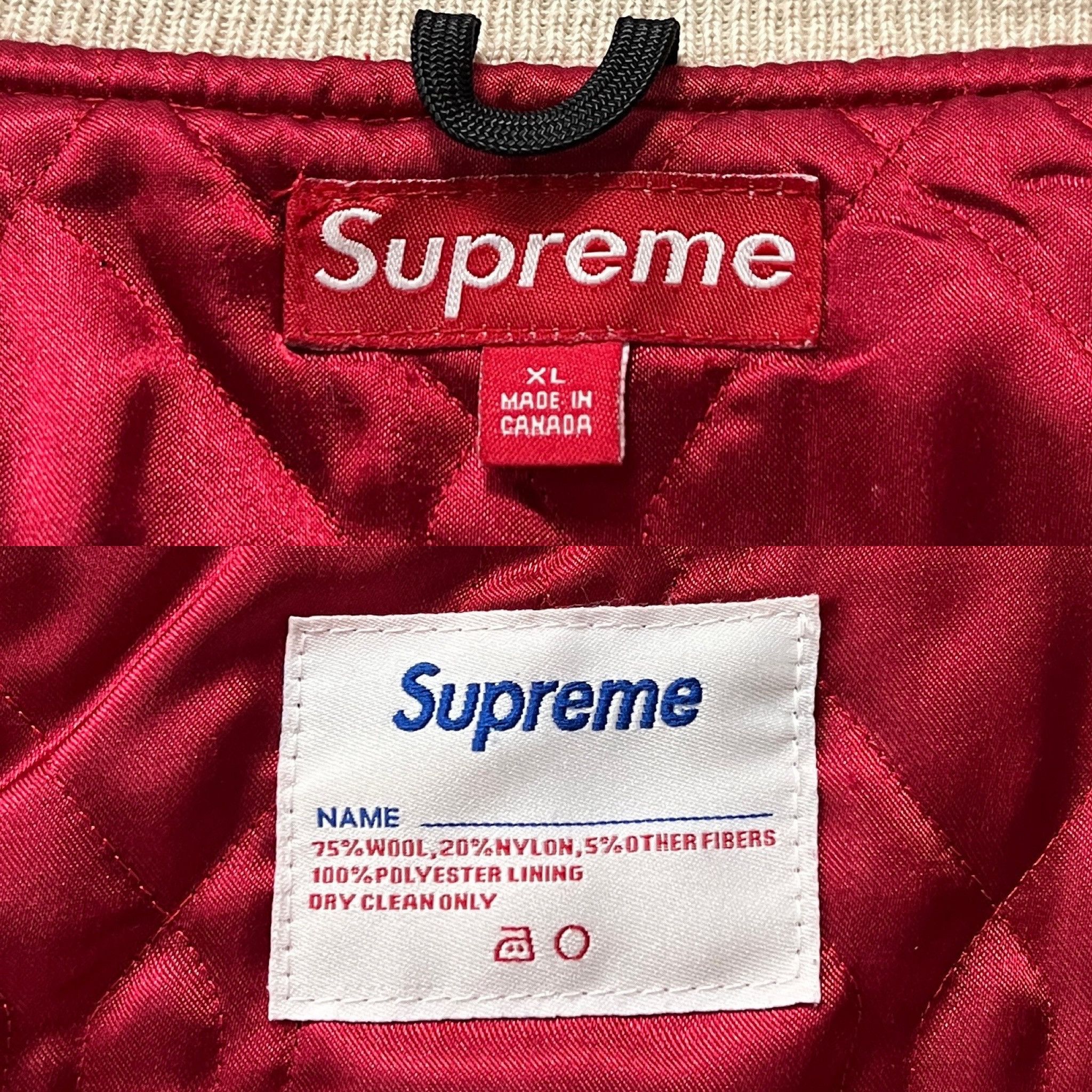 Supreme Supreme 2005 New York 1994 Varsity Jacket Red Size US XL / EU 56 / 4 - 7 Thumbnail