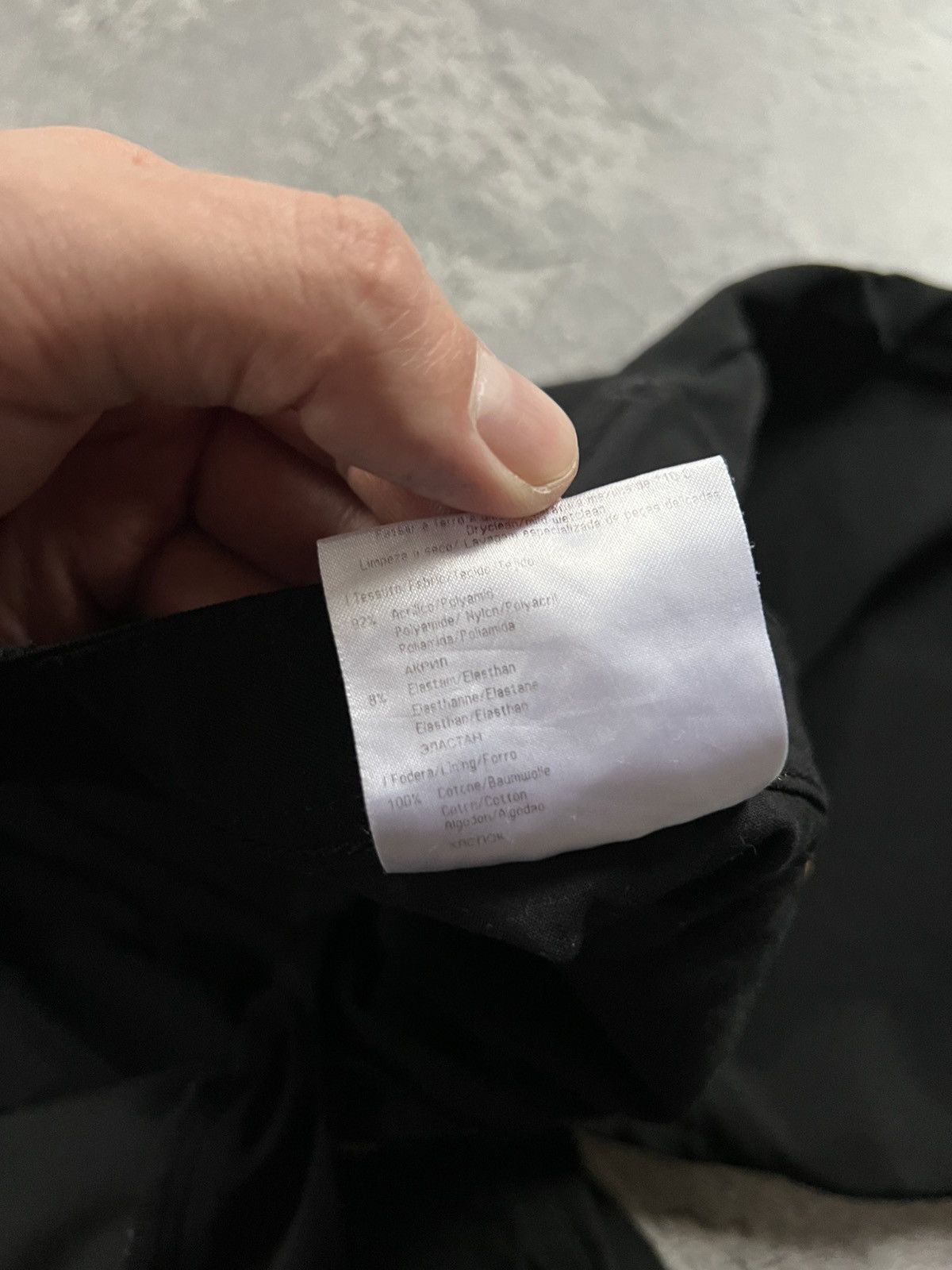 Versace Versace Jeans Couture Men’s Black Chino Pants Size IT 52 Size US 38 / EU 54 - 6 Thumbnail
