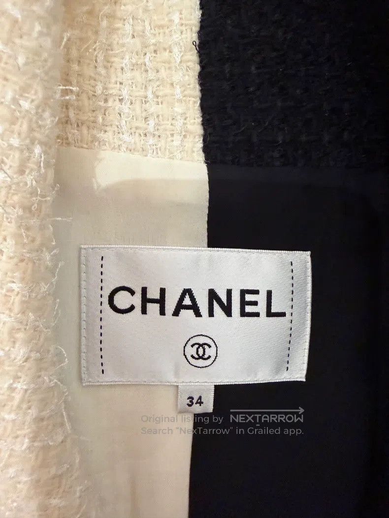 Chanel Chanel High-end workshop, black and white mandarin duck, t Size XXS / US 00 / IT 34 - 3 Thumbnail