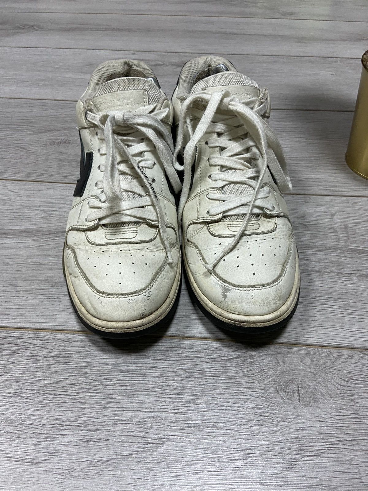 Off-White OFF WHITE Office leather Sneakers White arrow Size US 10 / EU 43 - 9 Thumbnail