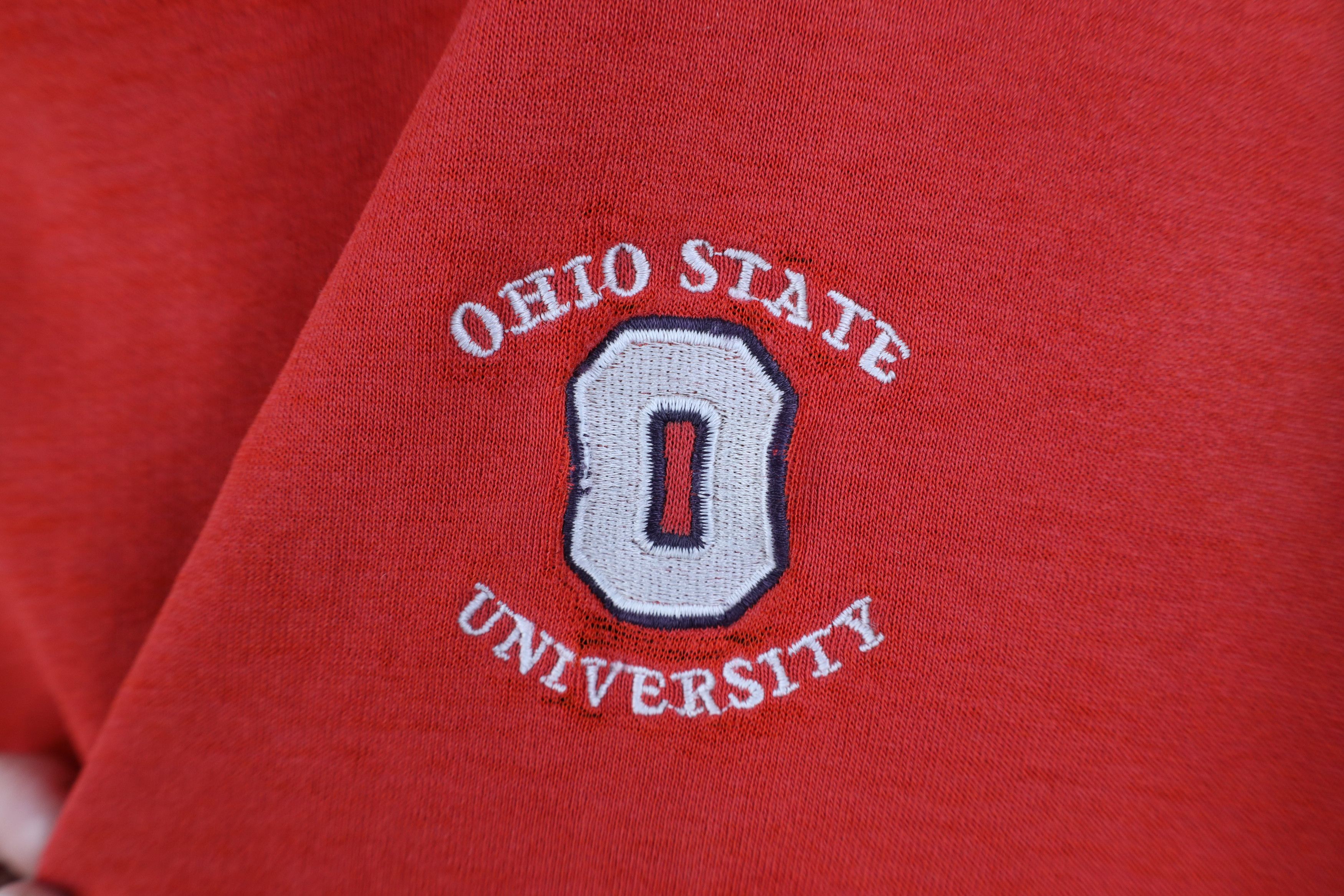 Vintage Vintage 90s Thin Spell Out Ohio State University Sweatshirt Size US L / EU 52-54 / 3 - 4 Thumbnail