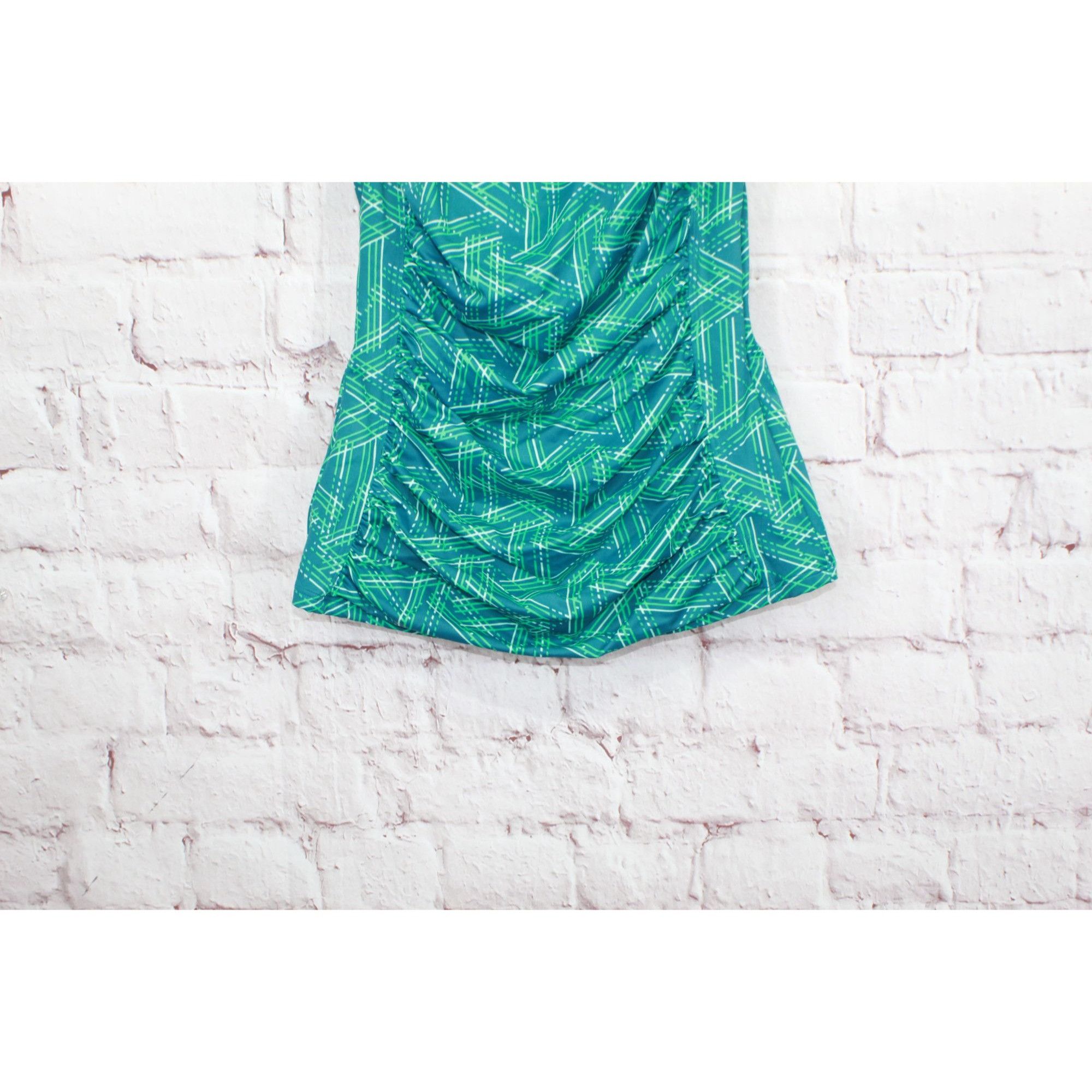 L.L. Bean LL Bean Women's Mix and Match Swimwear Tankini Top Print Size M / US 6-8 / IT 42-44 - 3 Thumbnail