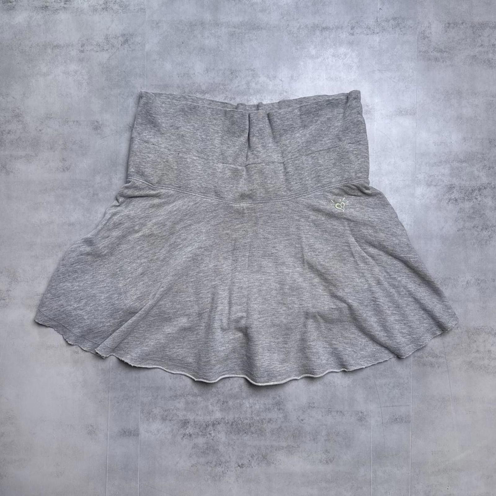 Other Y2K Justice Gray Vintage Skirt Size 28" / US 6 / IT 42 - 2 Thumbnail