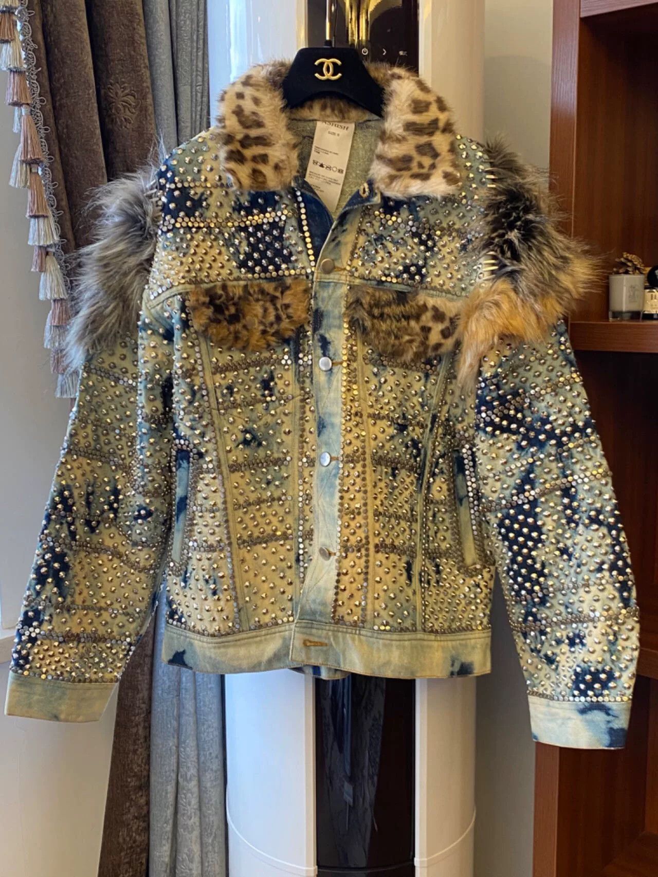 ASHISH Ashish Limited Edition Handmade Denim Jacket Size US S / EU 44-46 / 1 - 1 Thumbnail