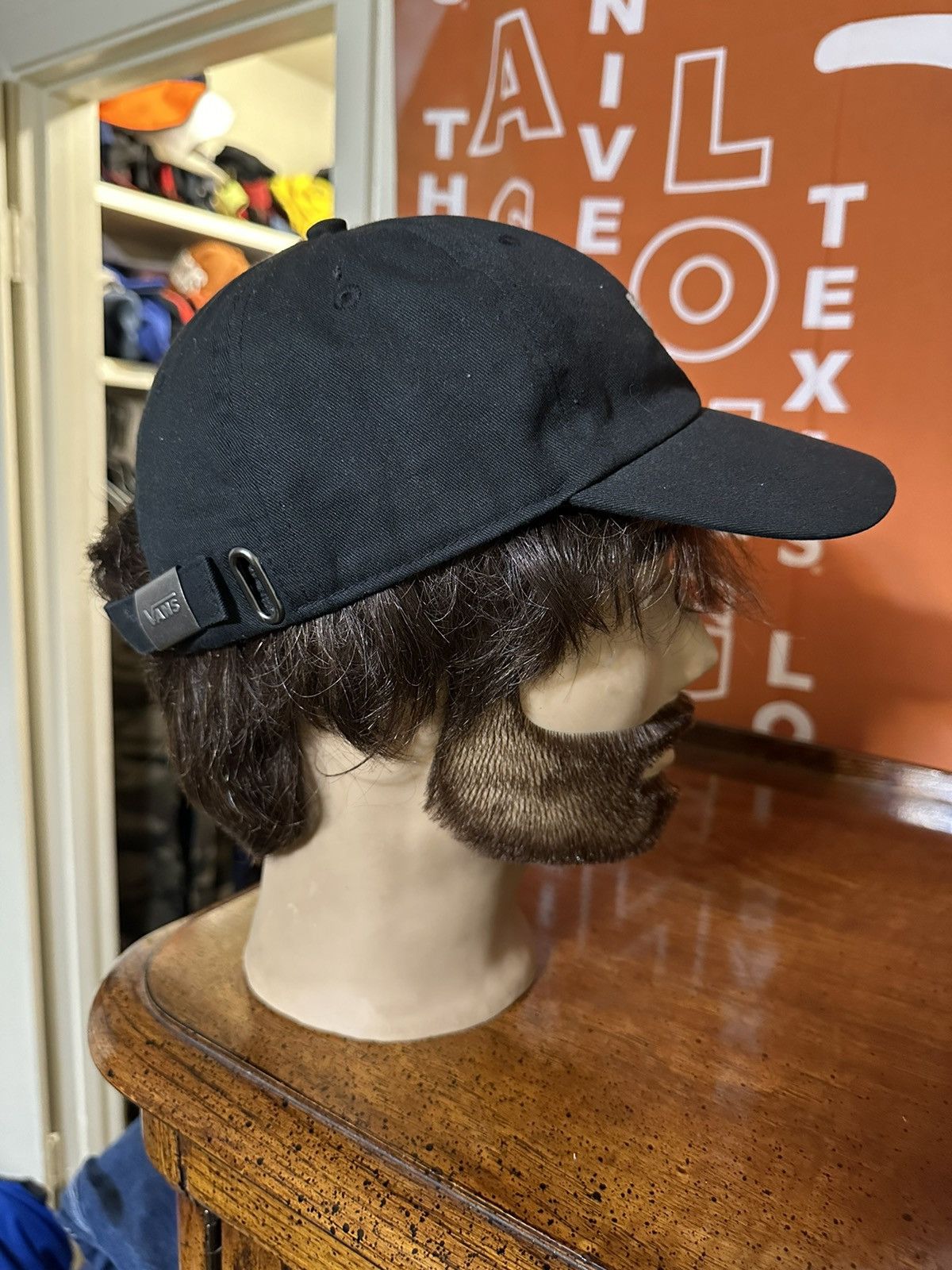 Vans × Vintage Vintage Vans skateboarding “triple blackk” hat 00s Size ONE SIZE - 3 Thumbnail