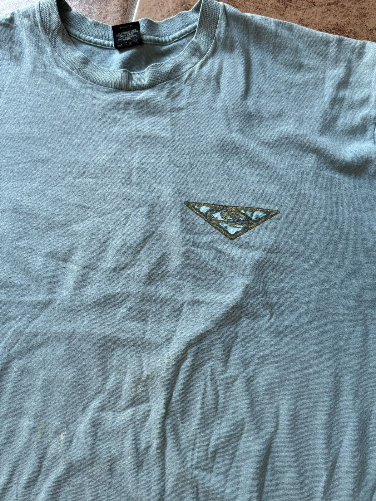 Quiksilver × Vintage Quicksilver 1990s Vintage Single Stitch Tee USA Size US XL / EU 56 / 4 - 2 Thumbnail