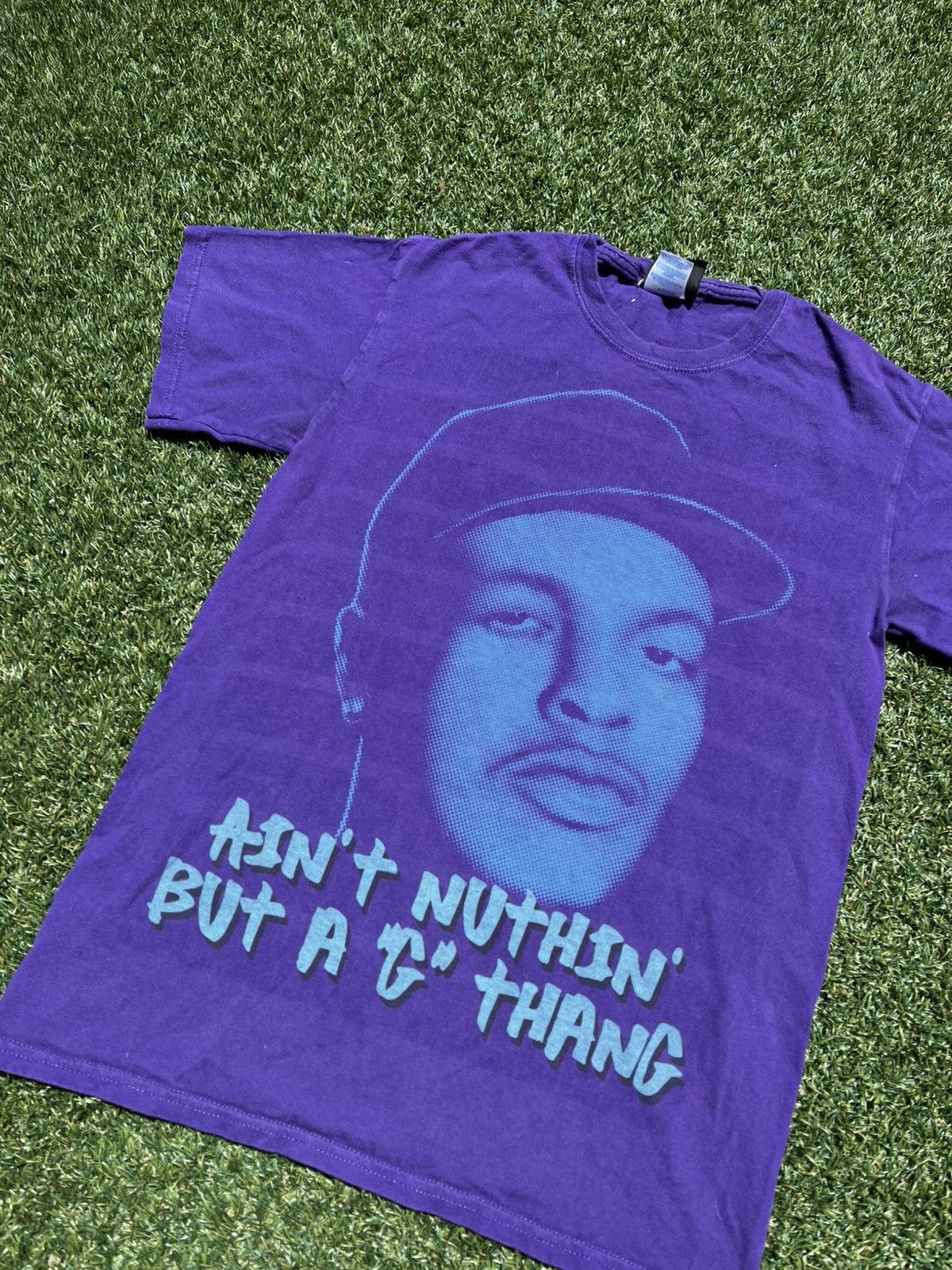 Vintage VTG 00’s Dr. Dre Mens Death Row Purple Tee Size US S / EU 44-46 / 1 - 3 Thumbnail