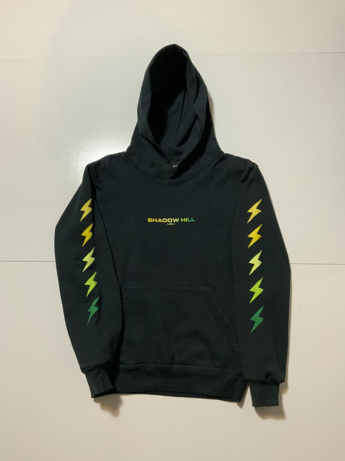 Shadow Hill Shadow Hill USA Lightning Bolt Gradient Pullover Hoodie Size US XS / EU 42 / 0 - 3 Thumbnail