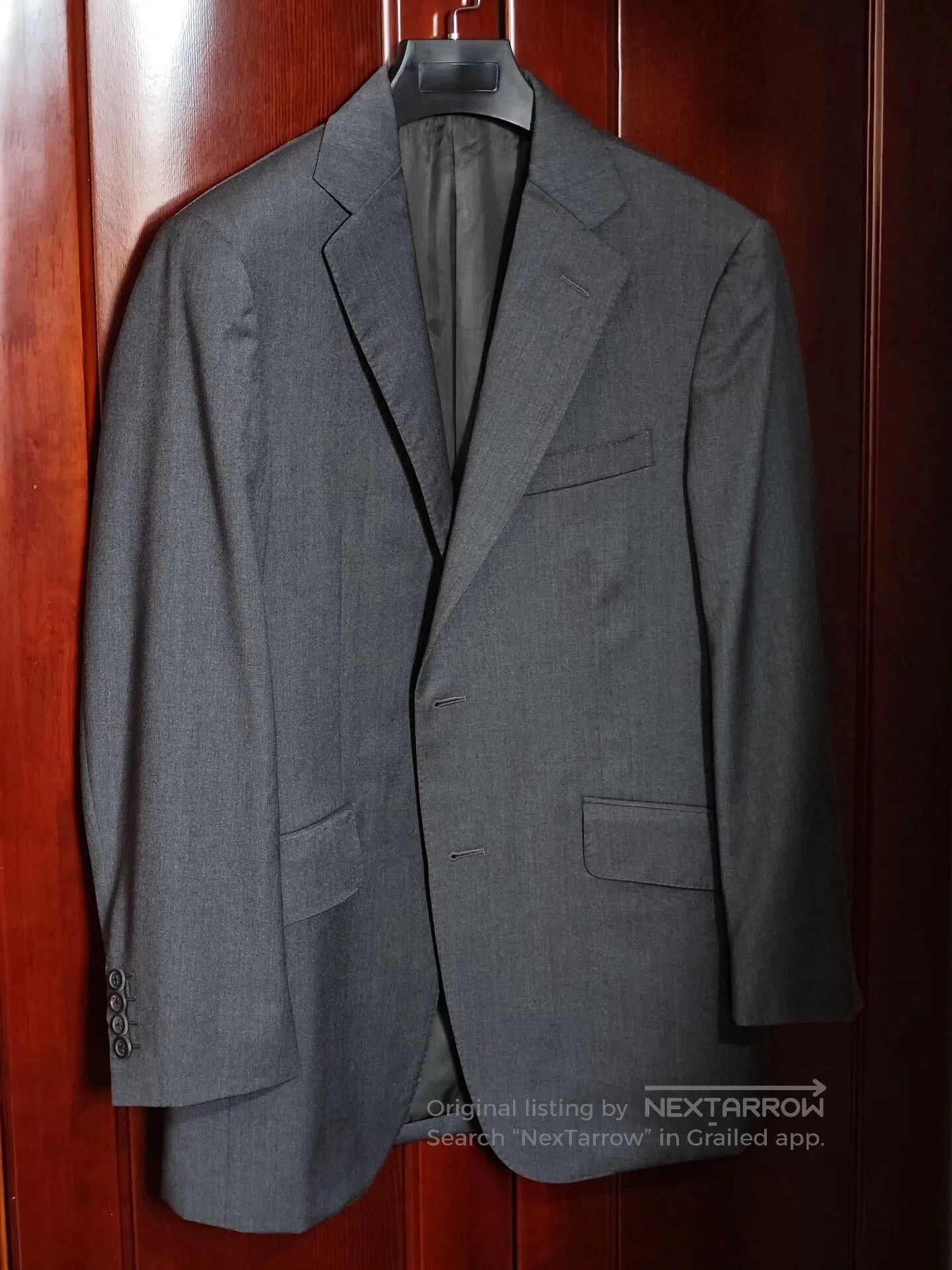 Ermenegildo Zegna Dunhill Gray Wool Blazer Jacket. Size US M / EU 48-50 / 2 - 1 Thumbnail