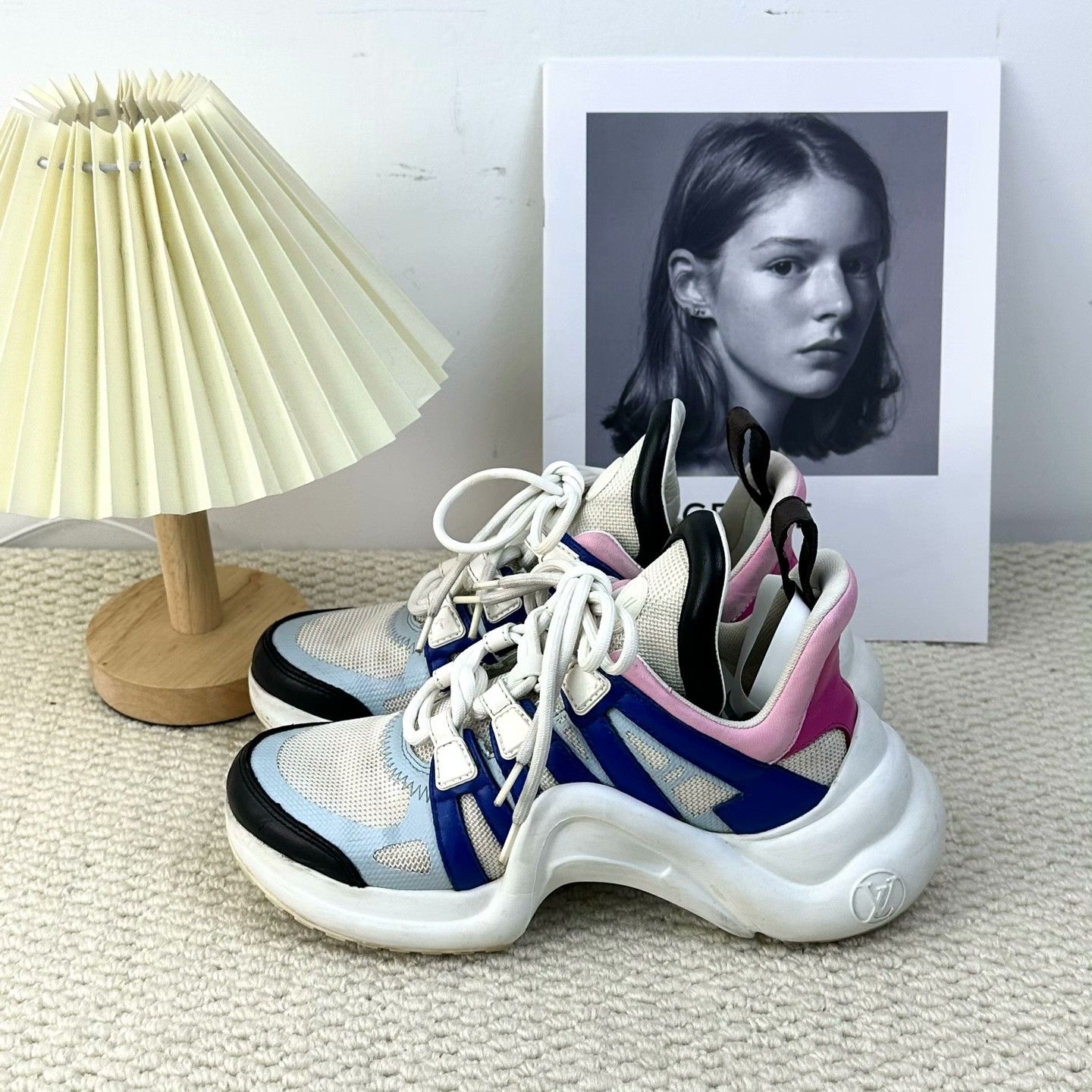 Louis Vuitton Louis Vuitton Lowtop Sneakers it_34-5 Women Size US 4.5 / IT 34.5 - 1 Thumbnail