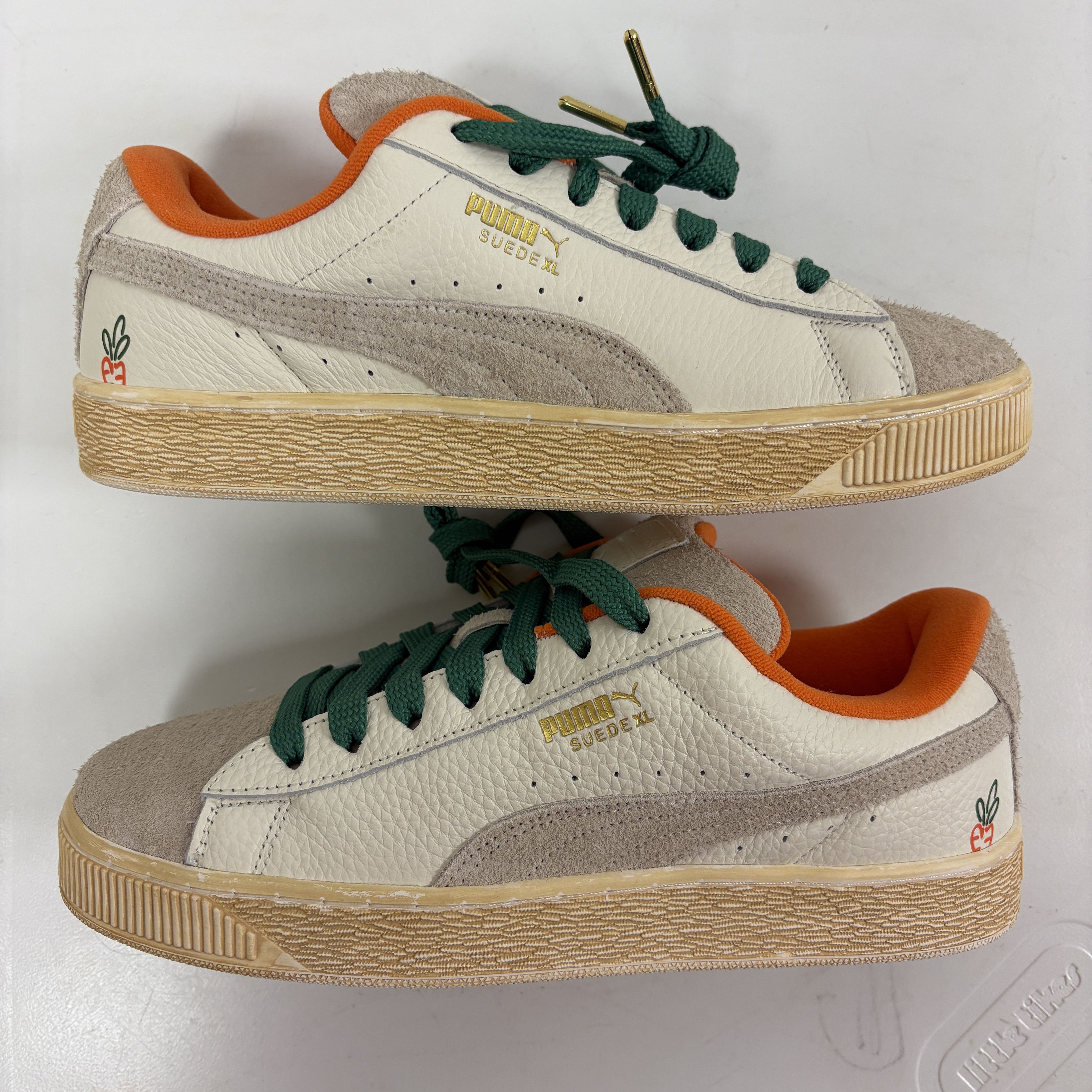 Puma Puma Suede XL Anwar Carrots Warm White (398801-01), Size 11 Size US 11 / EU 44 - 4 Thumbnail