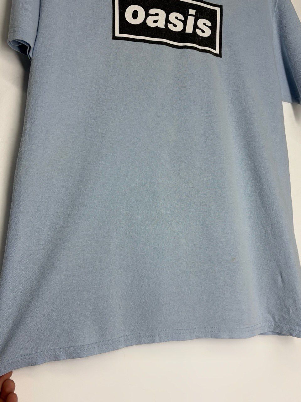 Band Tees Vintage Oasis definitely maybe blue shirt Size US M / EU 48-50 / 2 - 4 Thumbnail