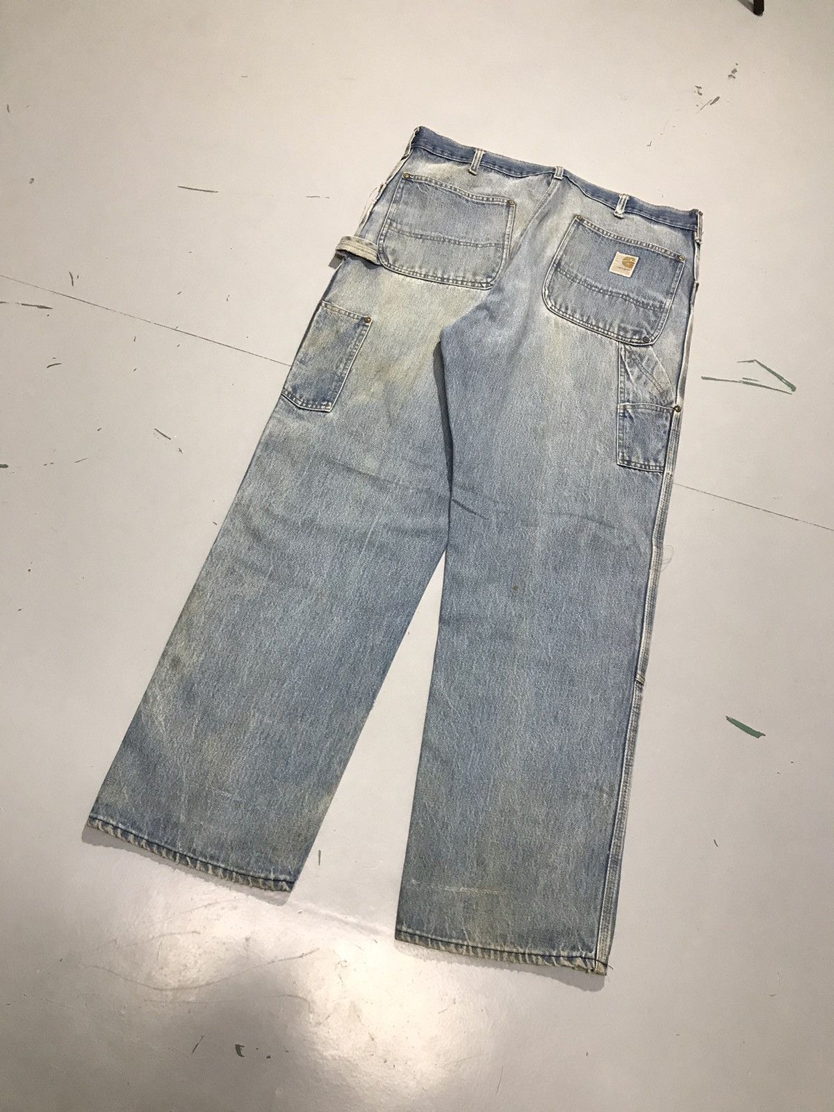 Carhartt Vintage Carhartt double knee dusty workwear Size US 40 / EU 56 - 7 Thumbnail