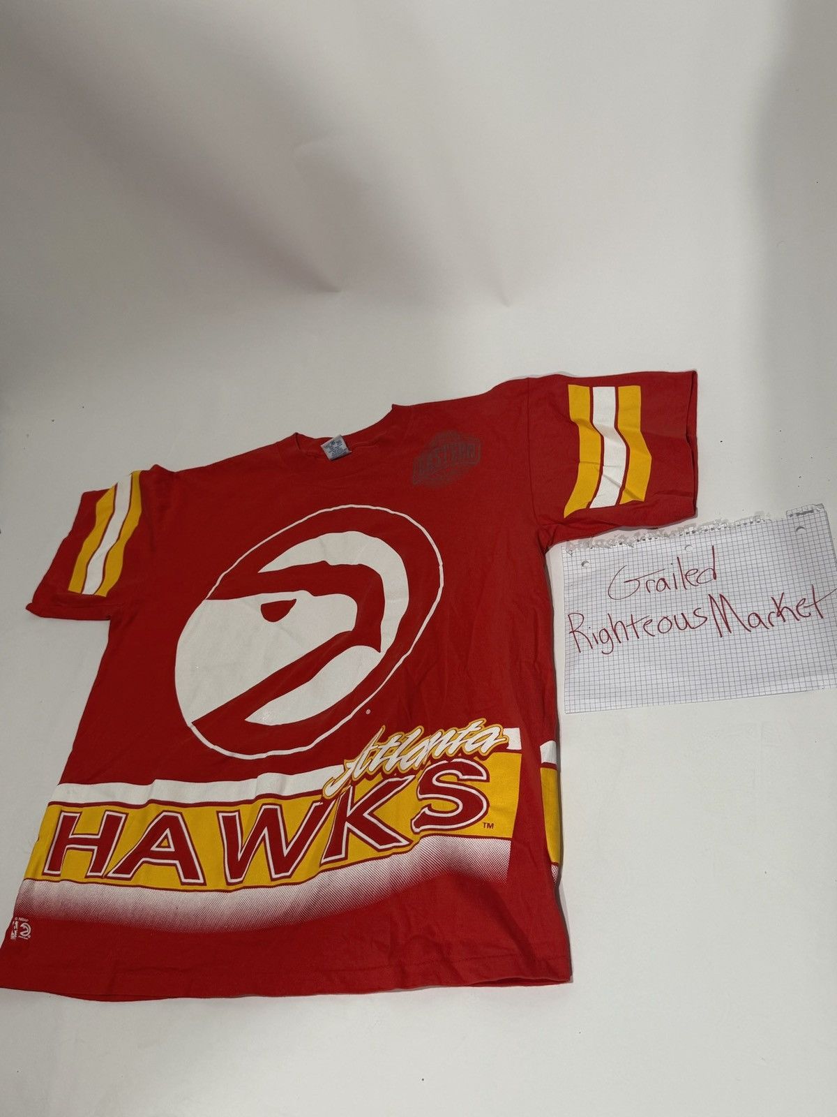 Vintage Vintage Atlanta Hawks Tee Size US L / EU 52-54 / 3 - 1 Thumbnail