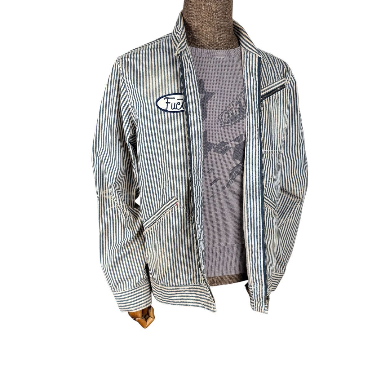 FUCT ☀️SSSD FUCT HICKORY ROCKABILLY JACKET Size US M / EU 48-50 / 2 - 4 Thumbnail