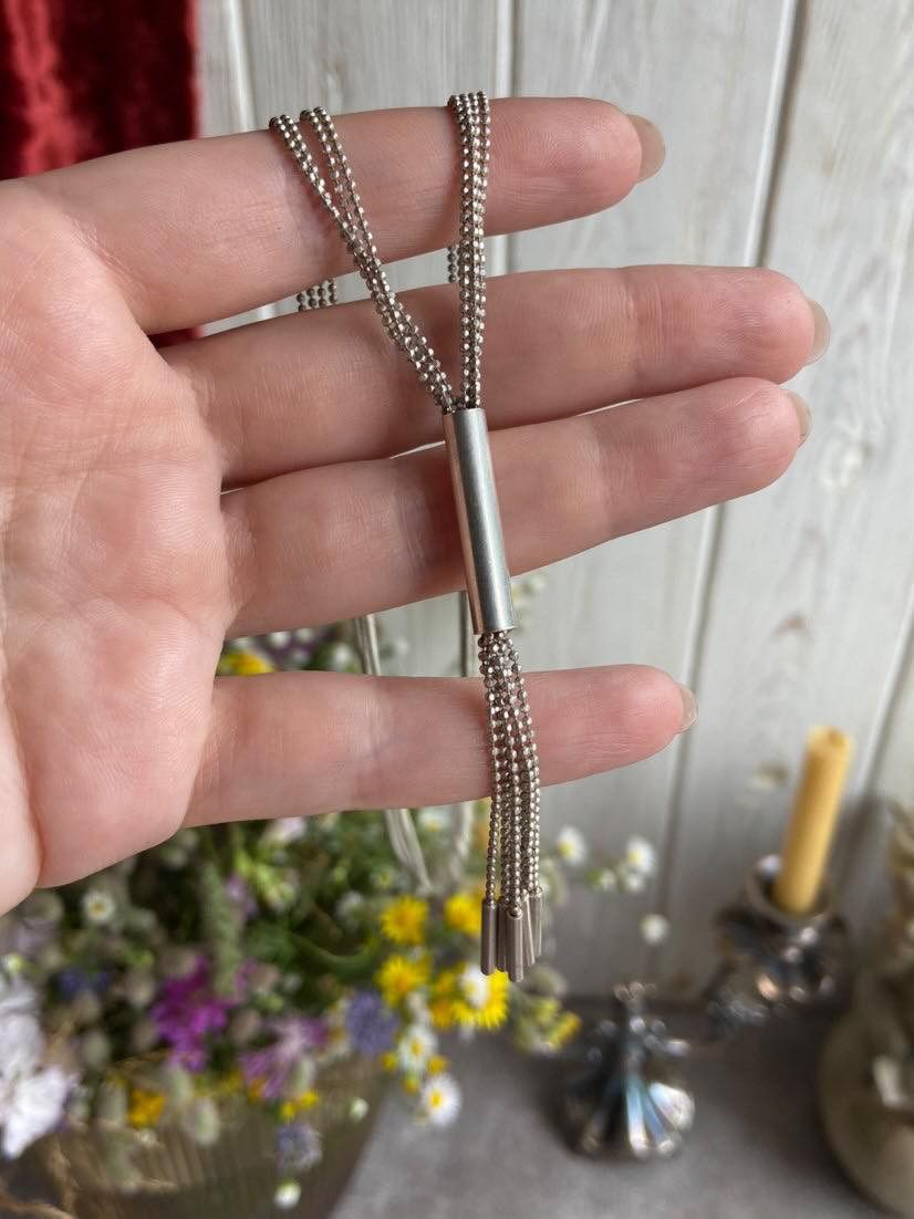 Fine Sterling Silver 925 Chain Necklace Italy 11.4 gr