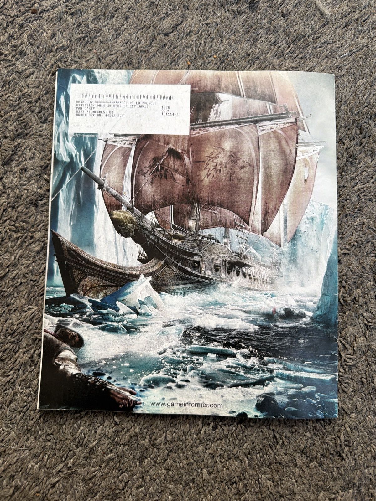 Hypebeast 2014 Game Informer Volume XXIV Number 9 Issue 257 Size ONE SIZE - 2 Thumbnail