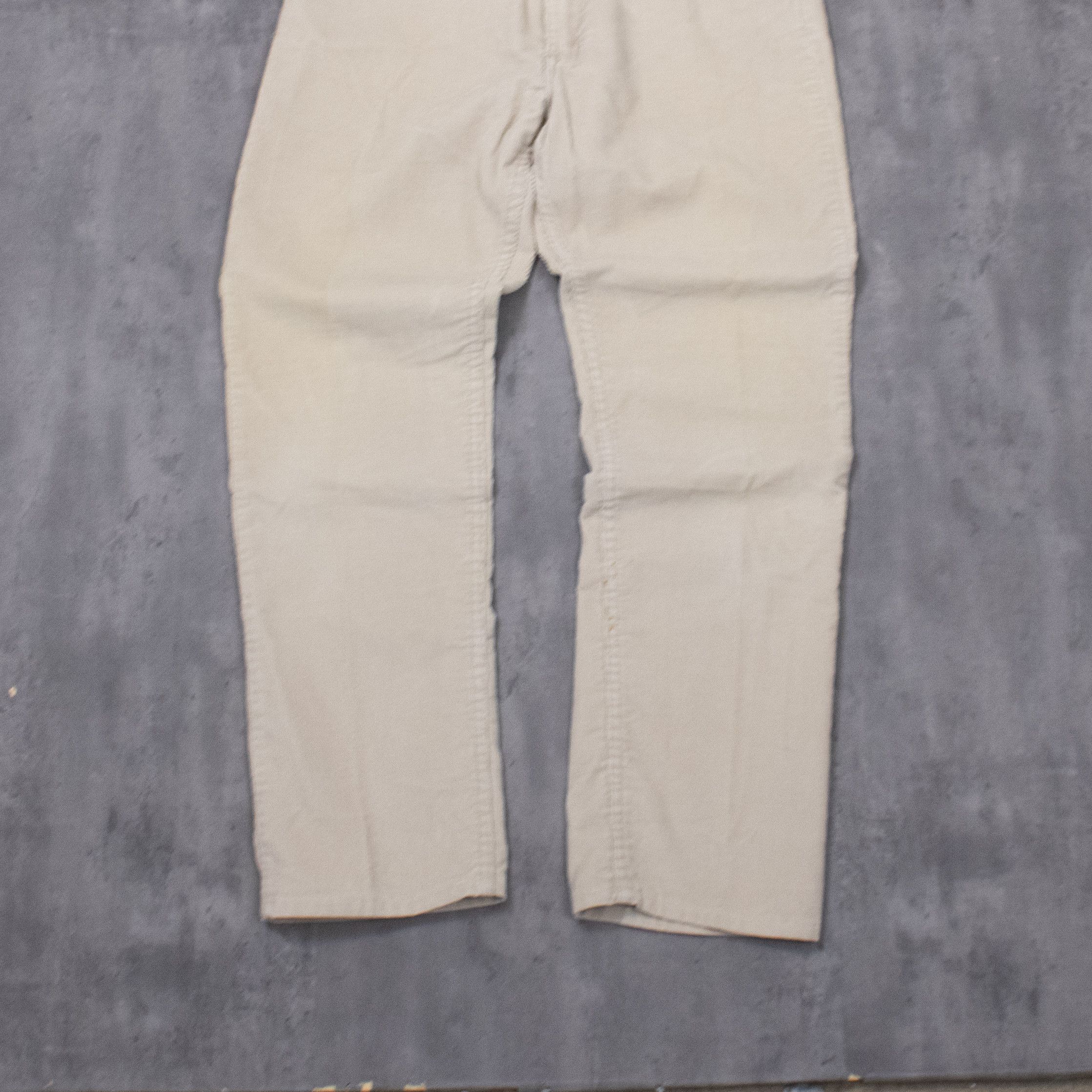 Levi's Vintage Clothing Vintage 70s Levi's Talon Corduroy Beige Straight Leg Pants Size US 32 / EU 48 - 3 Thumbnail