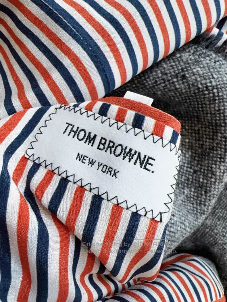 Thom Browne Thom Browne Grey long woolen coat Size XS / US 0-2 / IT 36-38 - 8 Thumbnail