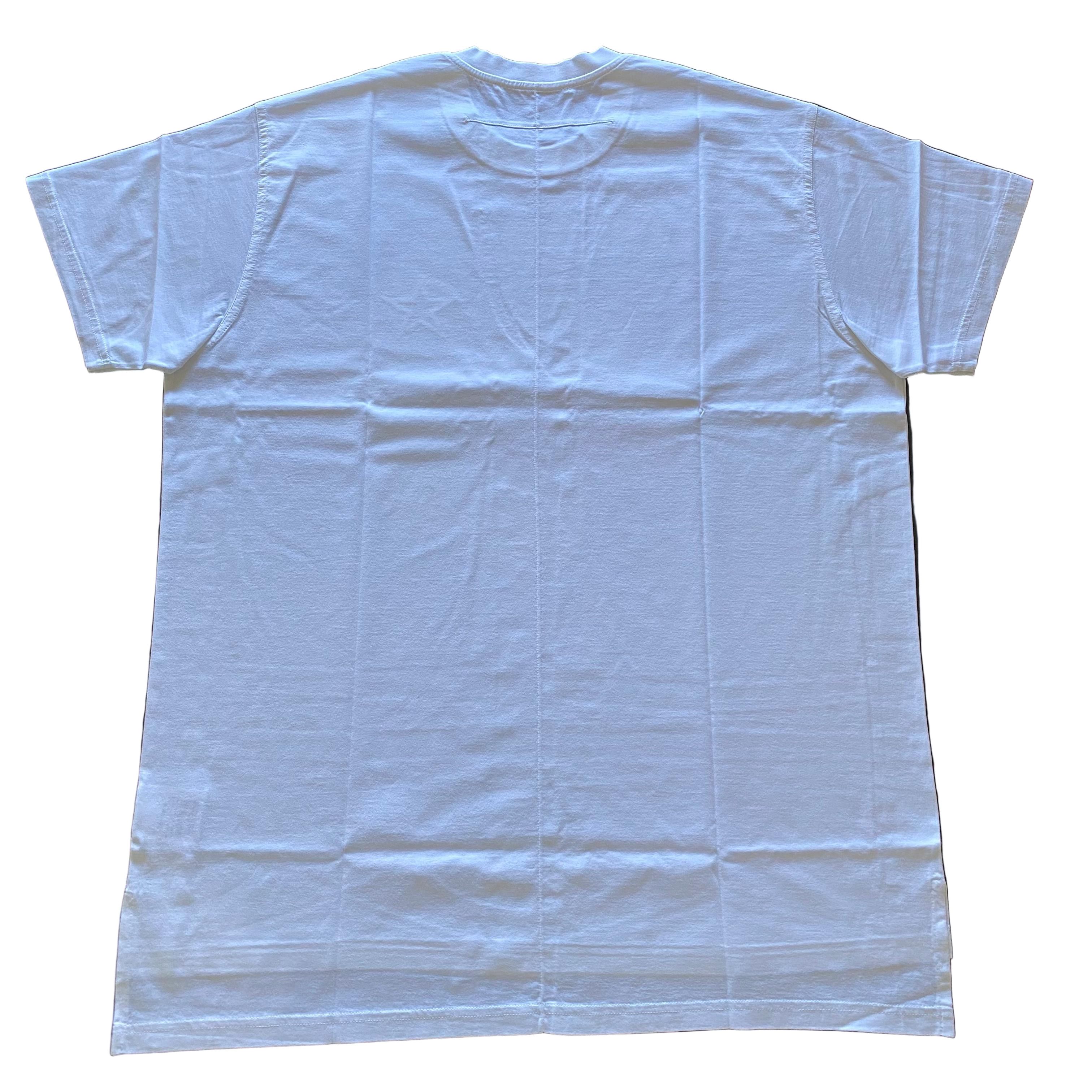 Givenchy White Printed Chest Star Split Hem Oversized T-Shirt Size US M / EU 48-50 / 2 - 6 Thumbnail