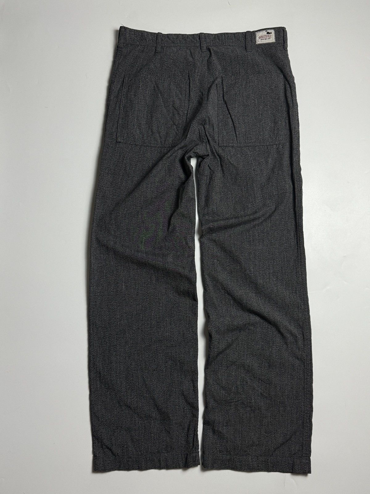 Japanese Brand Gangsterville Embroidery Trousers Size US 35 - 4 Thumbnail
