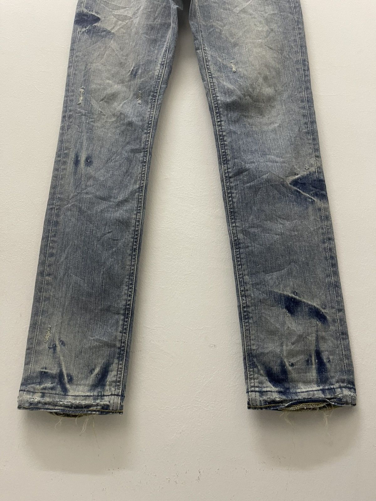 Lee Rare Vintage LEE COWBOY Made in Japan Distressed Thrashed Size US 28 / EU 44 - 2 Thumbnail