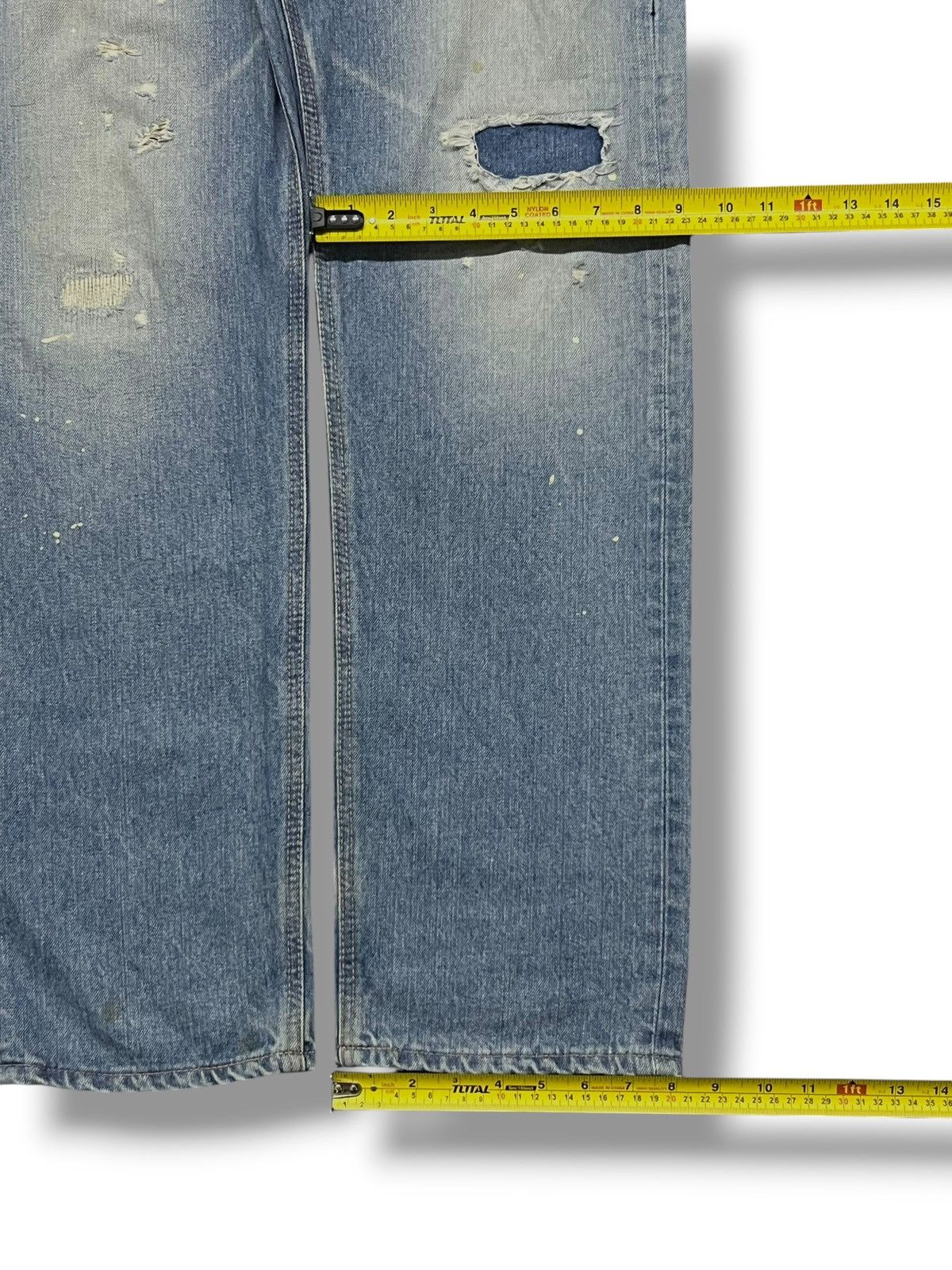Edwin Vintage Edwin EX403 Japan - Faded Light Wash, Distressed Size US 37 - 16 Thumbnail