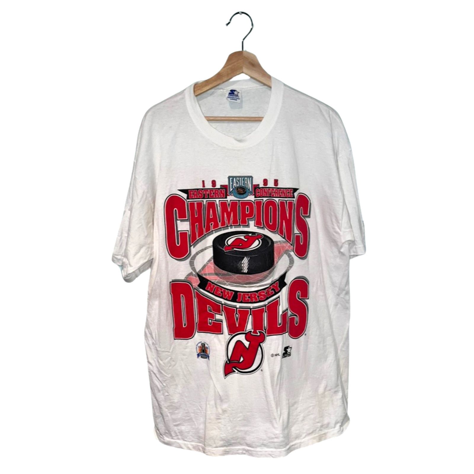 Starter New Jersey Devils Vintage '95 Eastern Conference NHL Starter Size US L / EU 52-54 / 3 - 3 Thumbnail