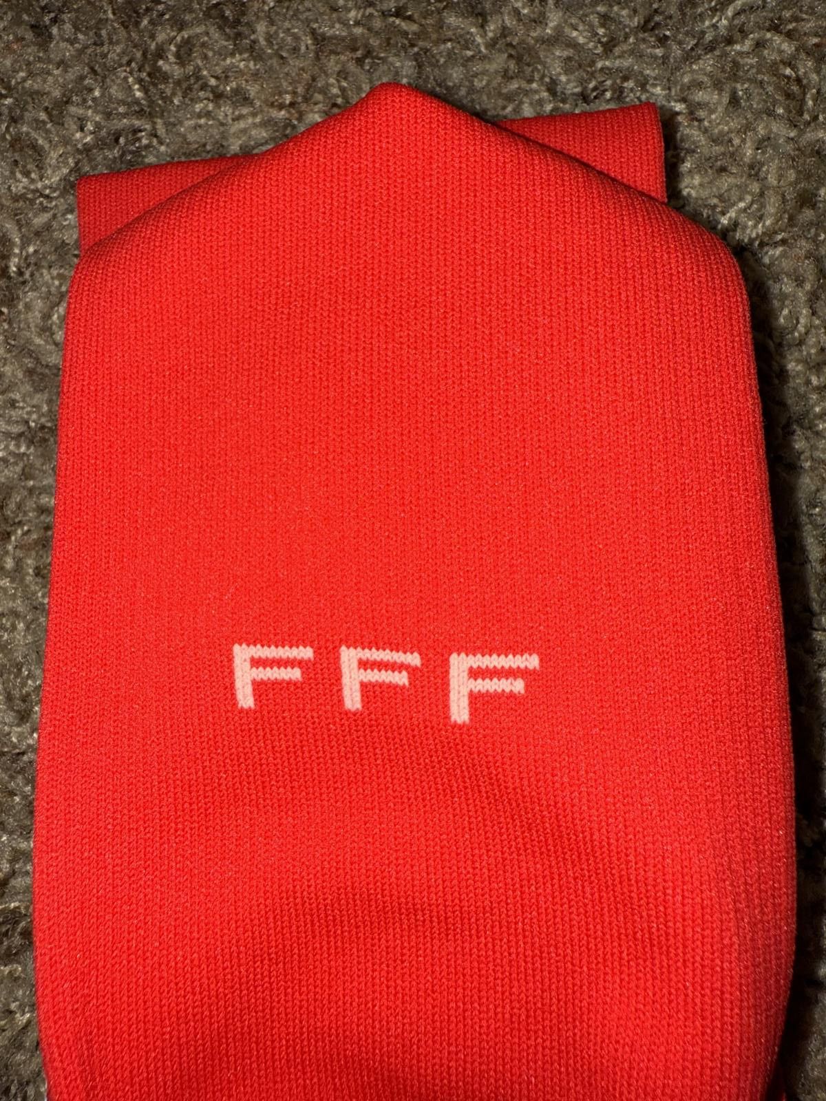 Nike Nike Men’s FFF 2025-2026 France Home Vapor Strike Knee-High Socks Sample Size ONE SIZE - 8 Thumbnail