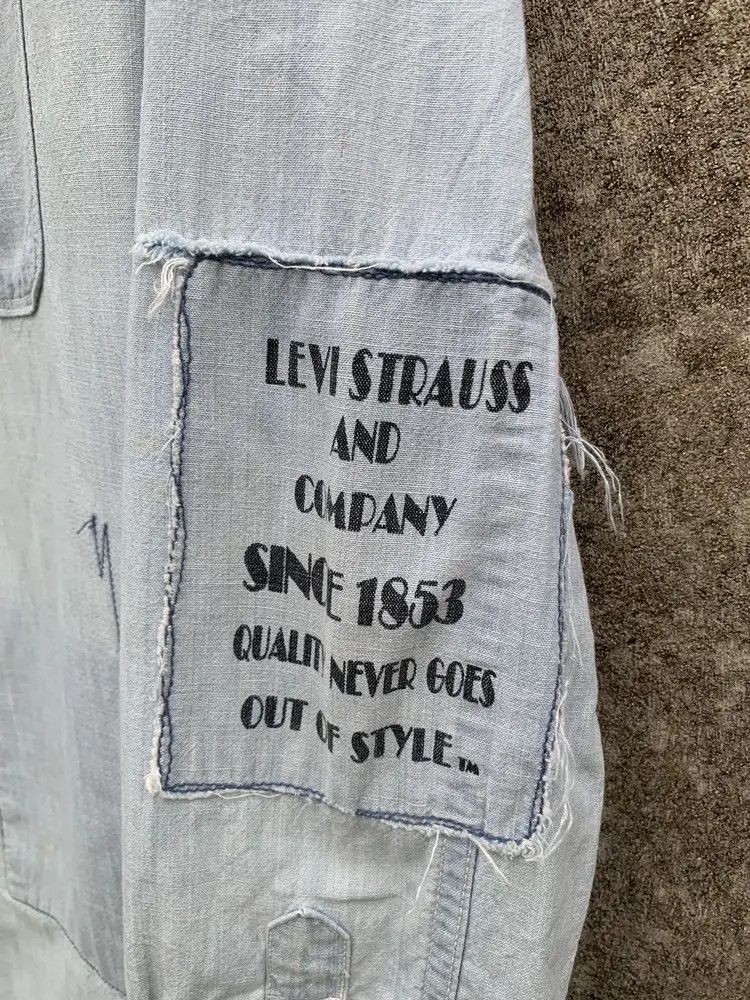 Levi's Vintage Levi's selvedge shirt patches Size US M / EU 48-50 / 2 - 5 Thumbnail