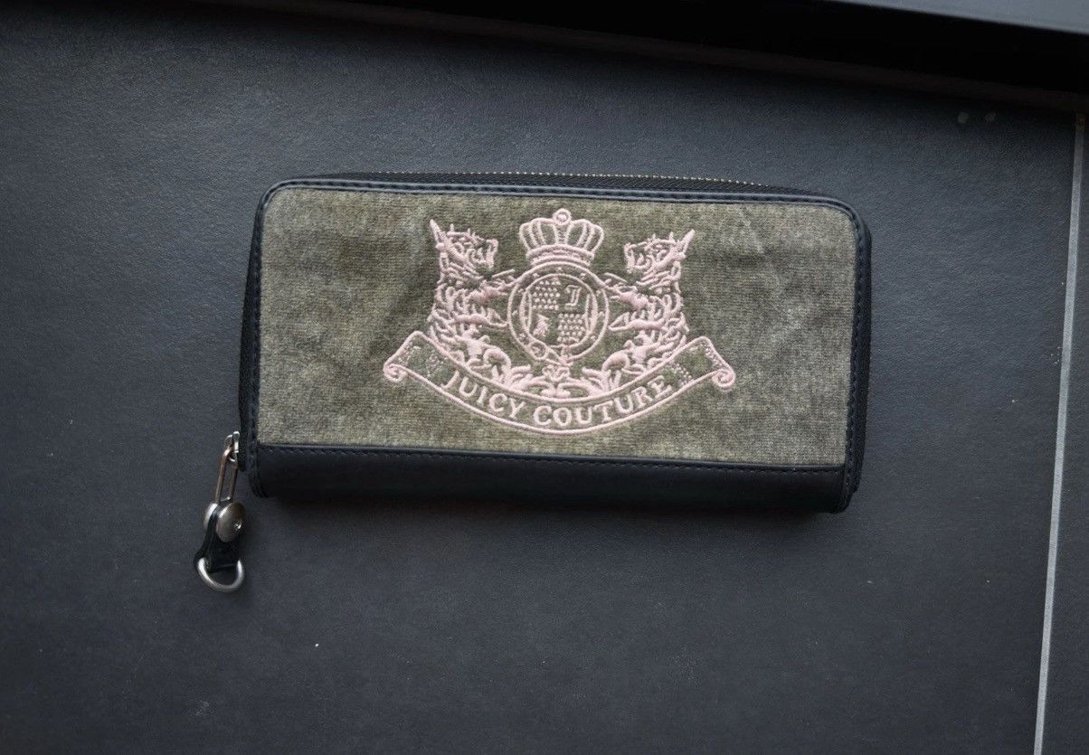 Juicy Couture Vtg Juicy Couture Scotties Velour Emroidered Wallet Y2K Size ONE SIZE - 1 Thumbnail