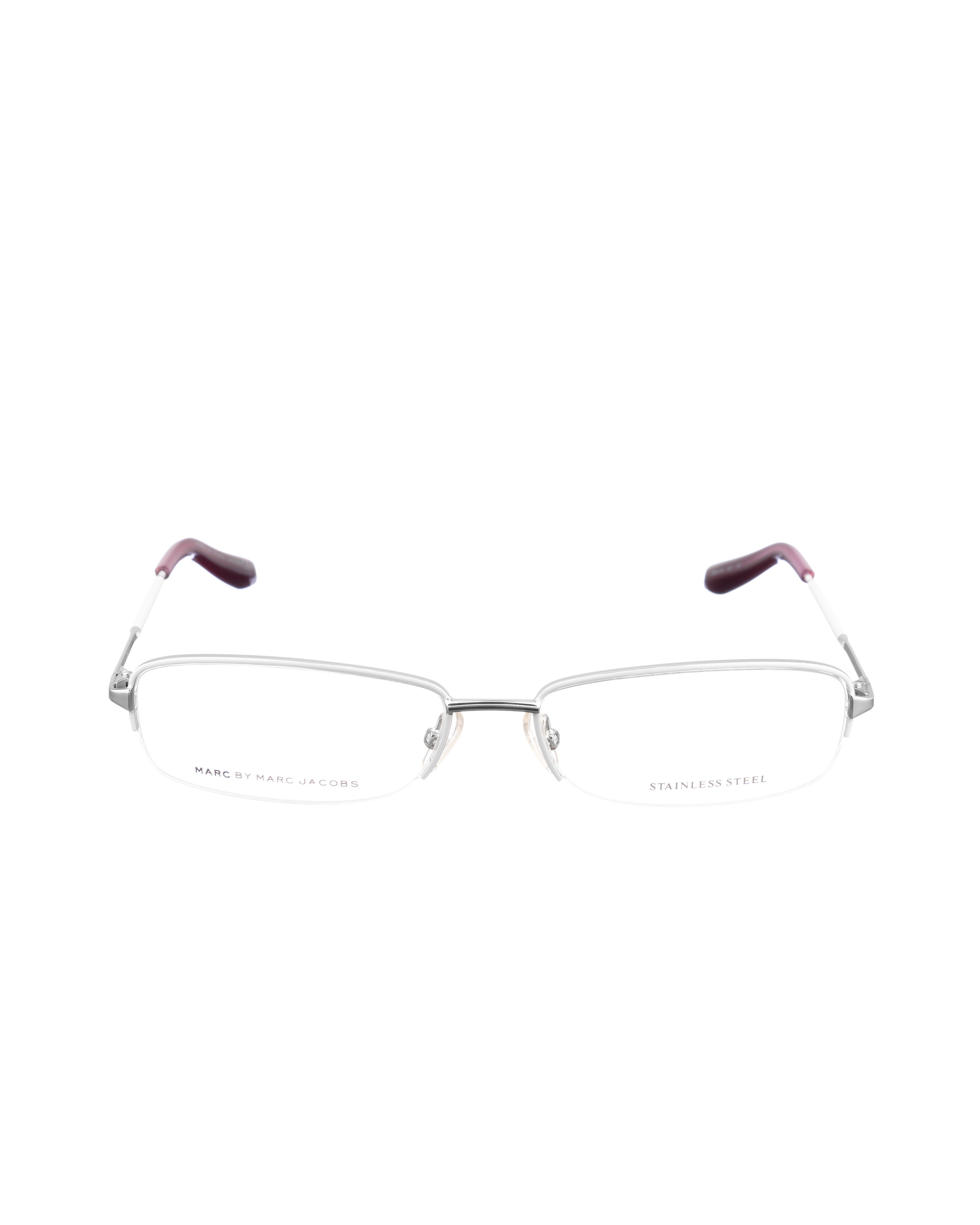 Marc by Marc Jacobs Marc by Marc Jacobs 00s Half-Rim Burgundy Glasses Size ONE SIZE - 1 Thumbnail