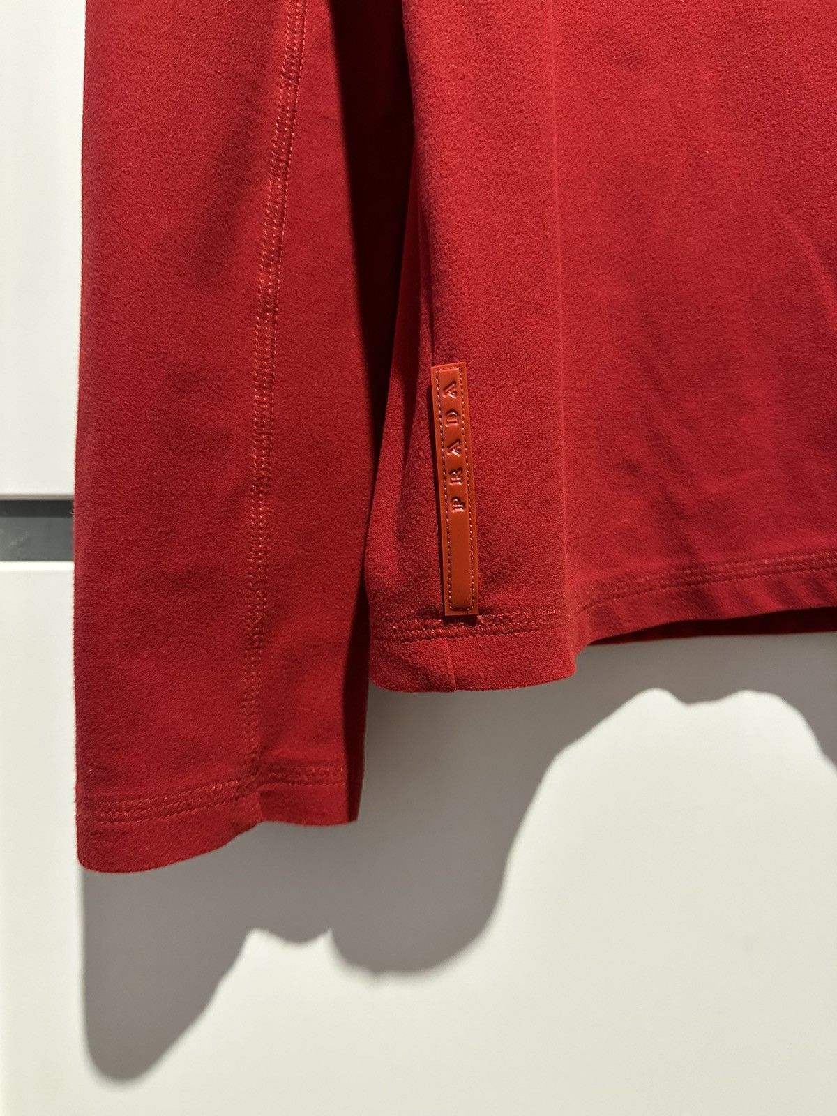 Prada PRADA RED TAB LINEA ROSSA 1/4 Zip pullover Size L / US 10 / IT 46 - 2 Thumbnail