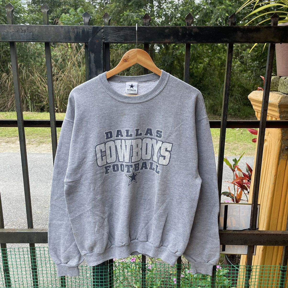 NFL × Vintage 🔥Vintage Dallas Cowboys Football Big Logo NFL Sweatshirts Size US M / EU 48-50 / 2 - 1 Thumbnail