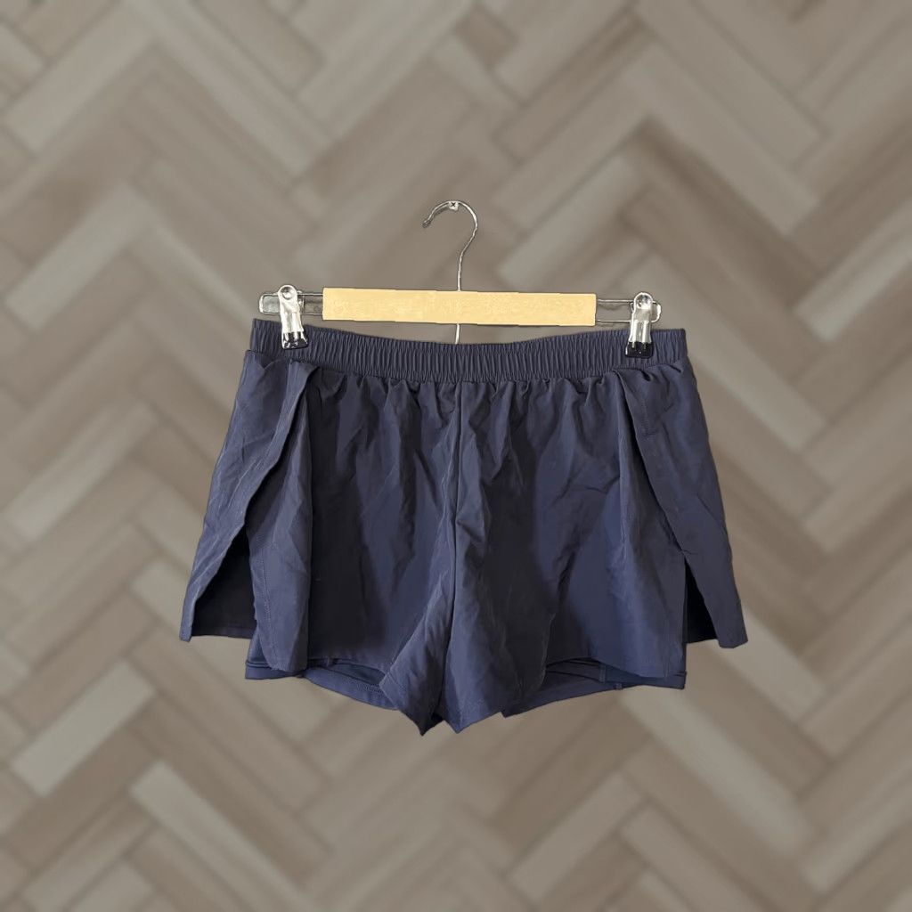 Vintage Z by Zella Womens Athletic Short Shorts Lined Blue Size M Size 32" / US 10 / IT 46 - 1 Thumbnail