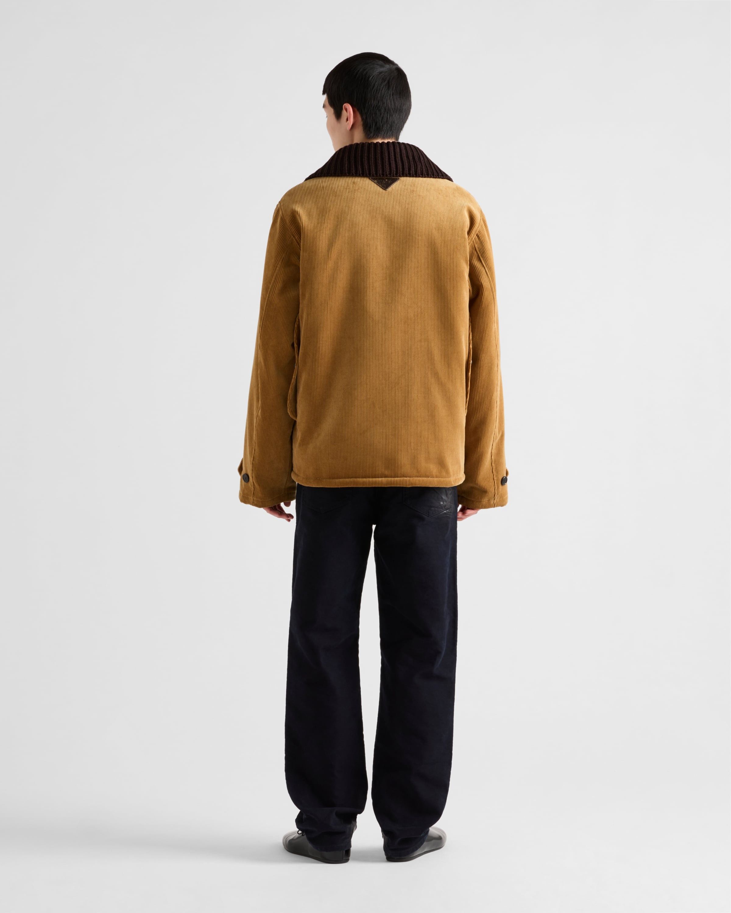 Prada o1la1rc1a0925 Corduroy Jacket in Mustard Size US L / EU 52-54 / 3 - 5 Thumbnail