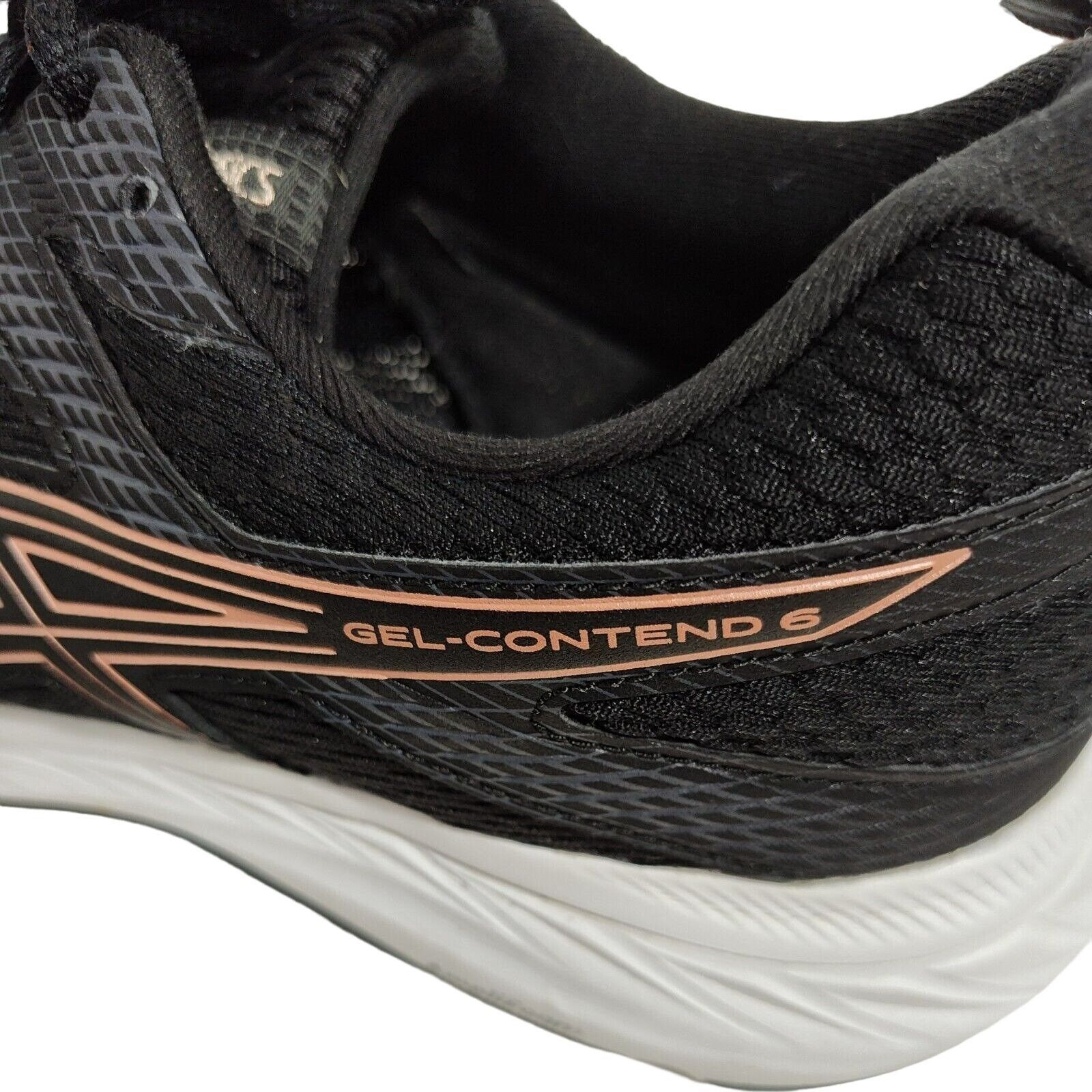 Asics Asics Contend 6 Sneakers Women Size 9 Black Rose Gold Size US 9 / IT 39 - 6 Thumbnail
