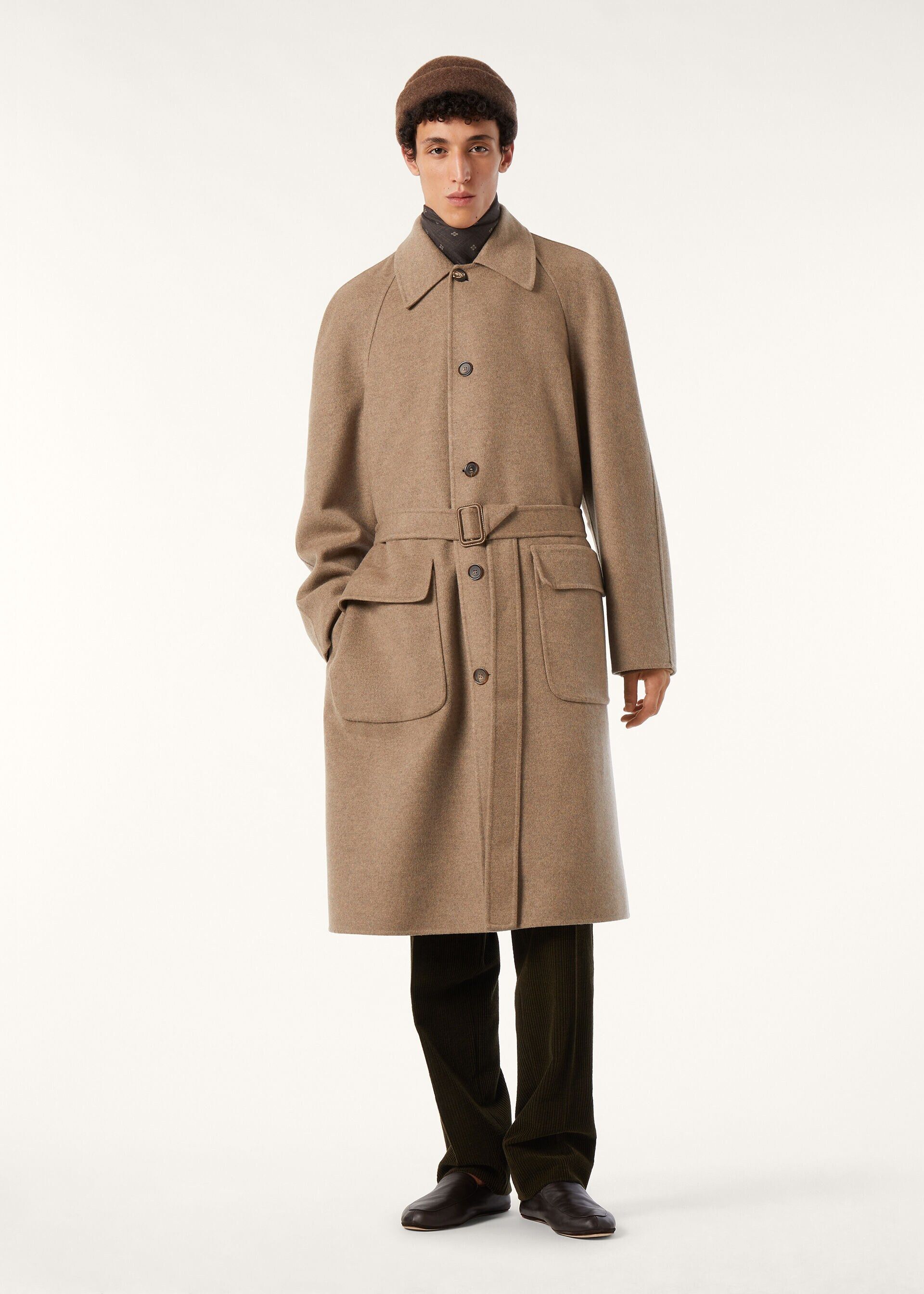 Loro Piana os11x0226 FAQ5706 Owen Coat in Licorice Root Melange Size US M / EU 48-50 / 2 - 4 Thumbnail